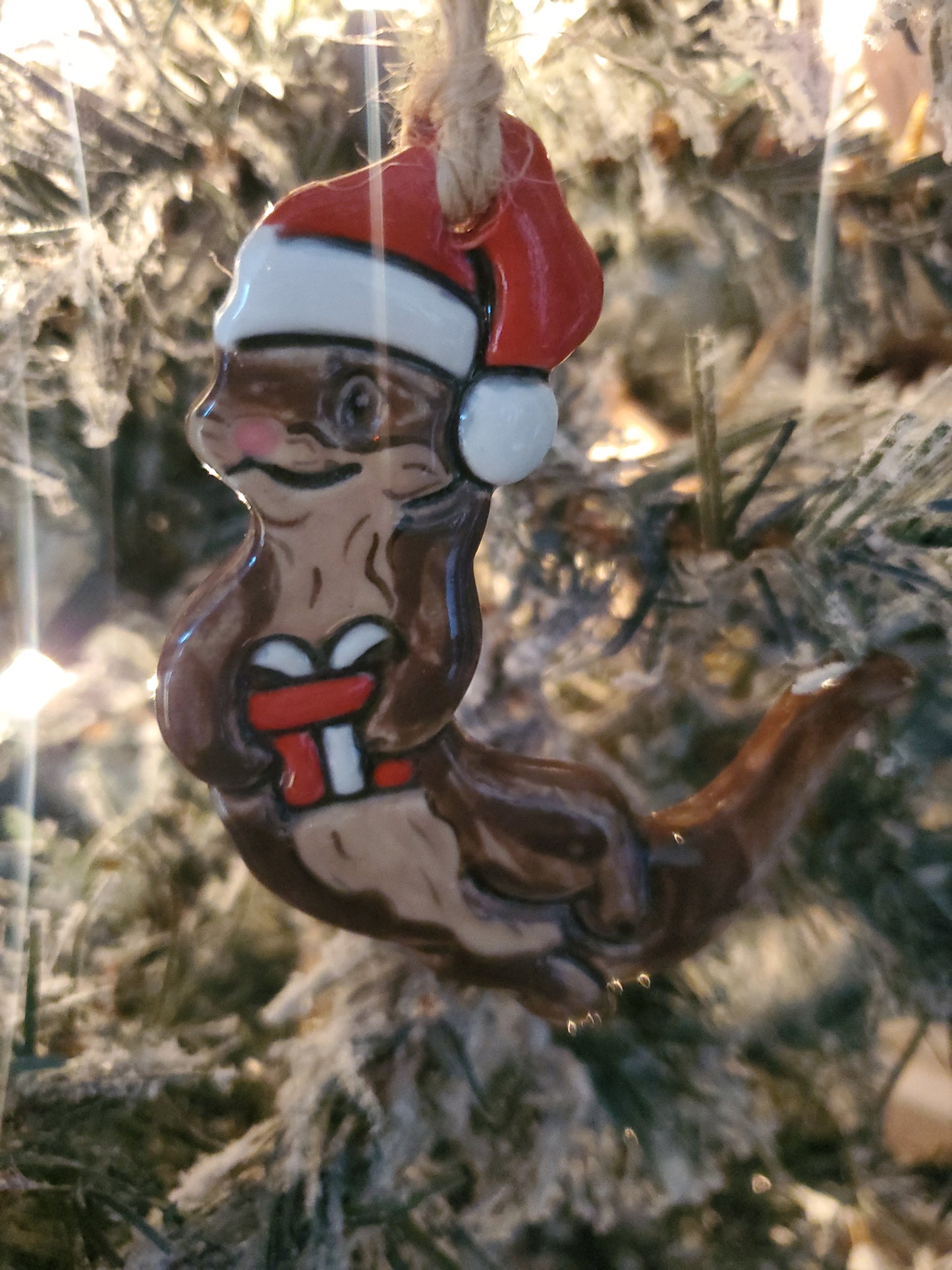 Otter Ornament