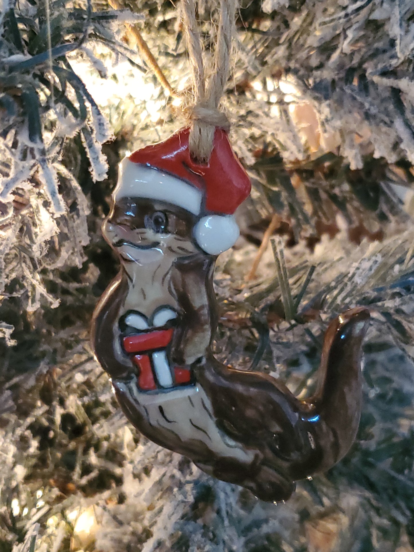 Otter Ornament