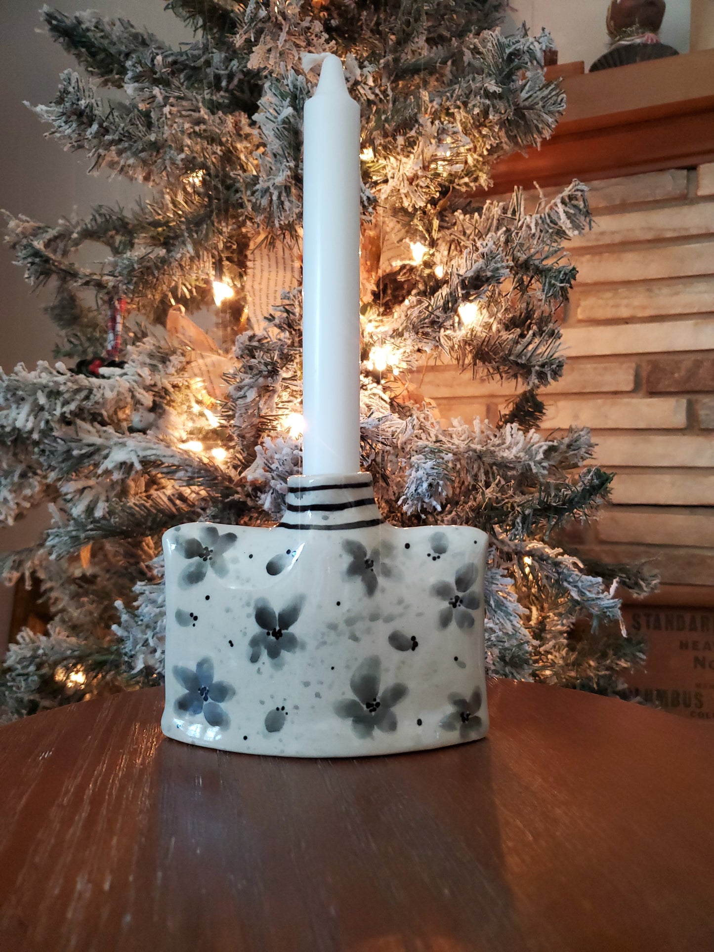 Floral Candle holder or Vase
