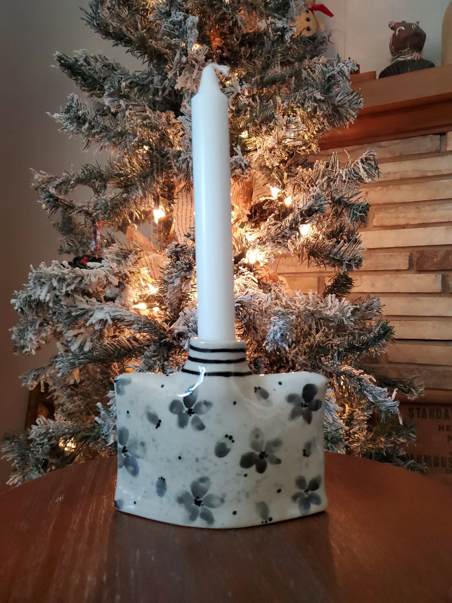 Floral Candle holder or Vase