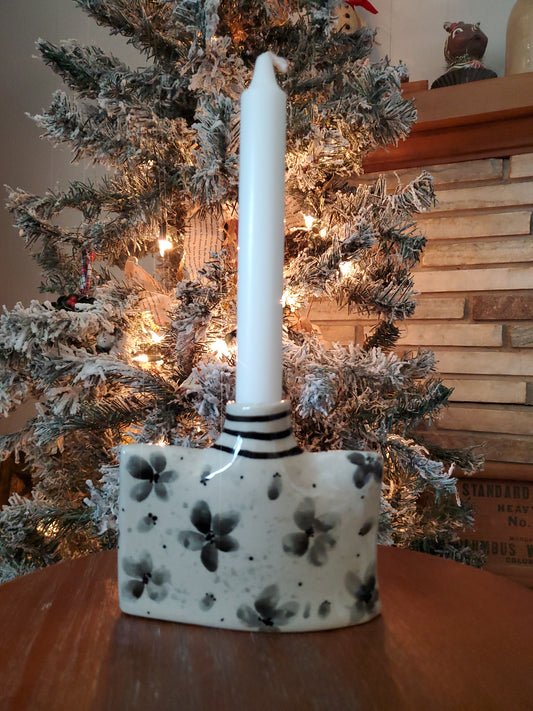 Floral Candle holder or Vase
