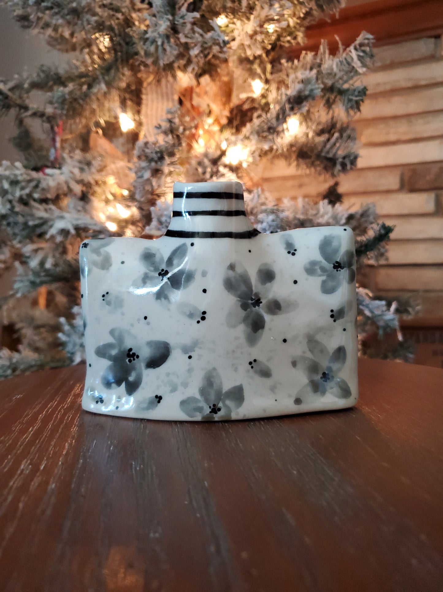 Floral Candle holder or Vase