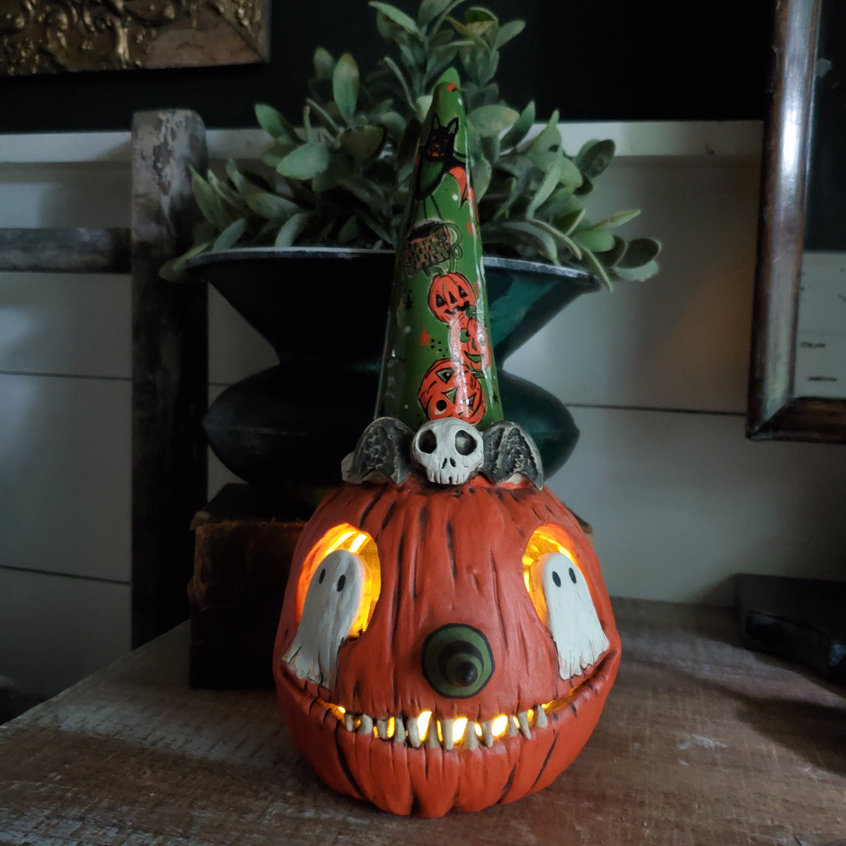 Vintage inspired Jack-o-lantern