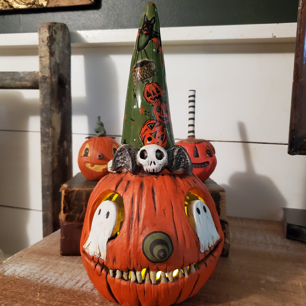 Vintage inspired Jack-o-lantern