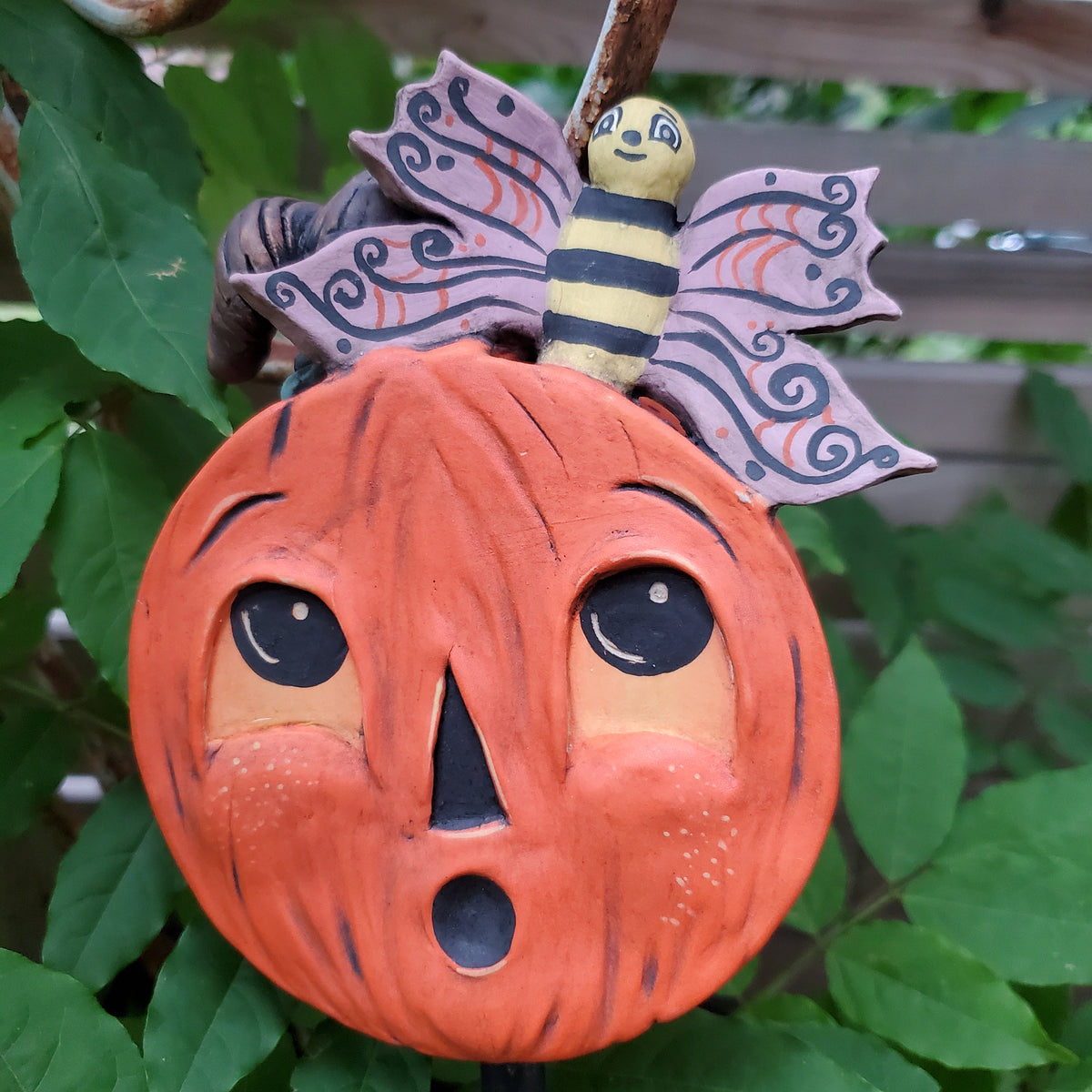 Johanna Parker Inspired Vintage Pumpkin Noise Maker