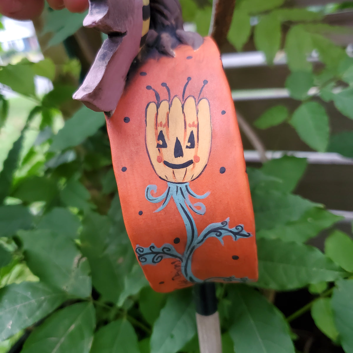 Johanna Parker Inspired Vintage Pumpkin Noise Maker