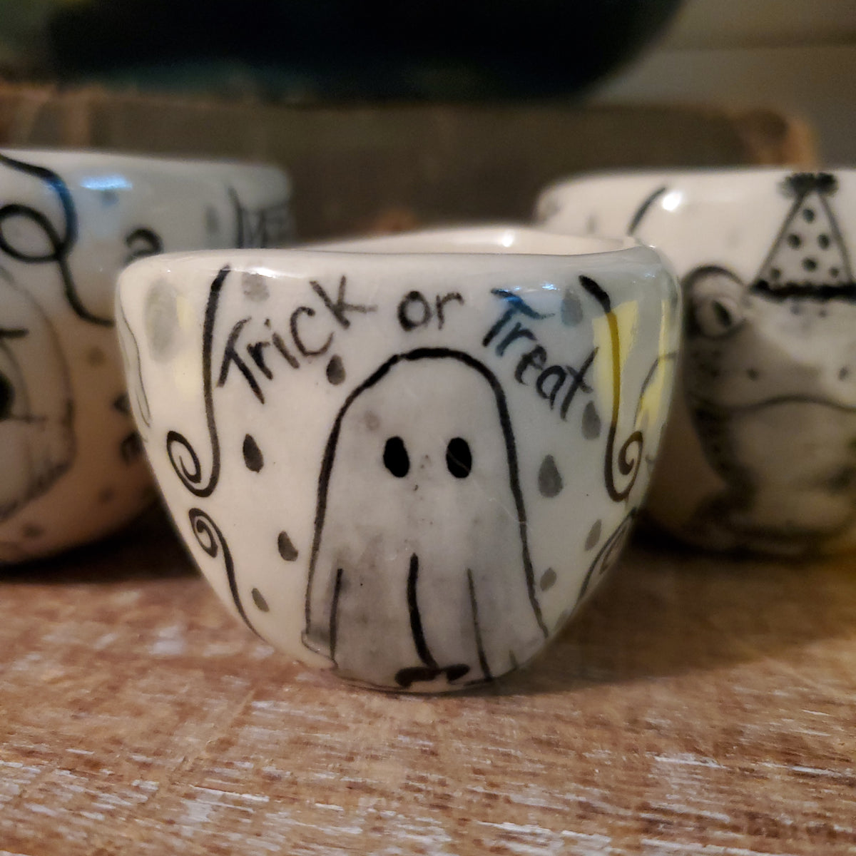 Halloween stacking bowls