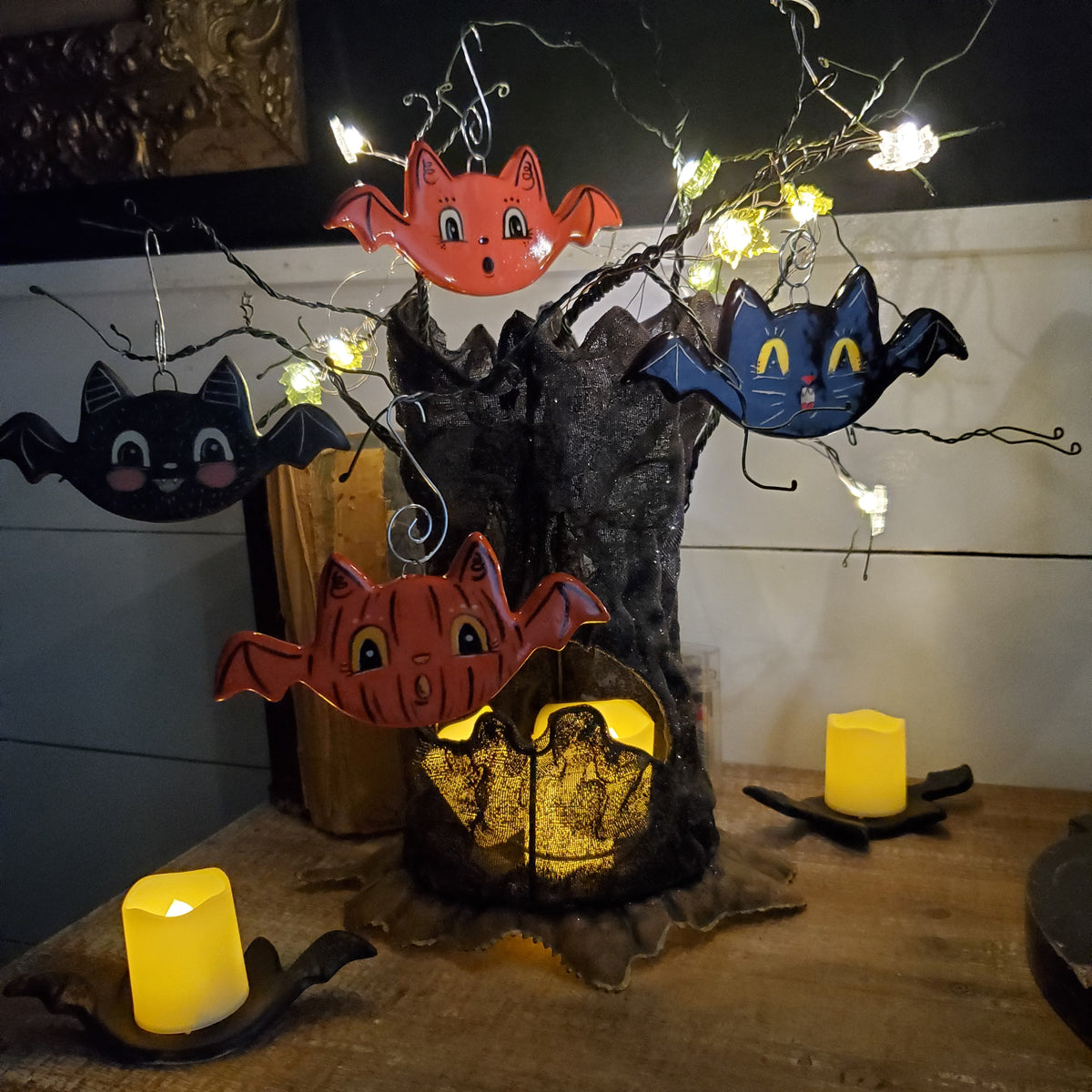 Johanna Parker Inspired Bat Ornament