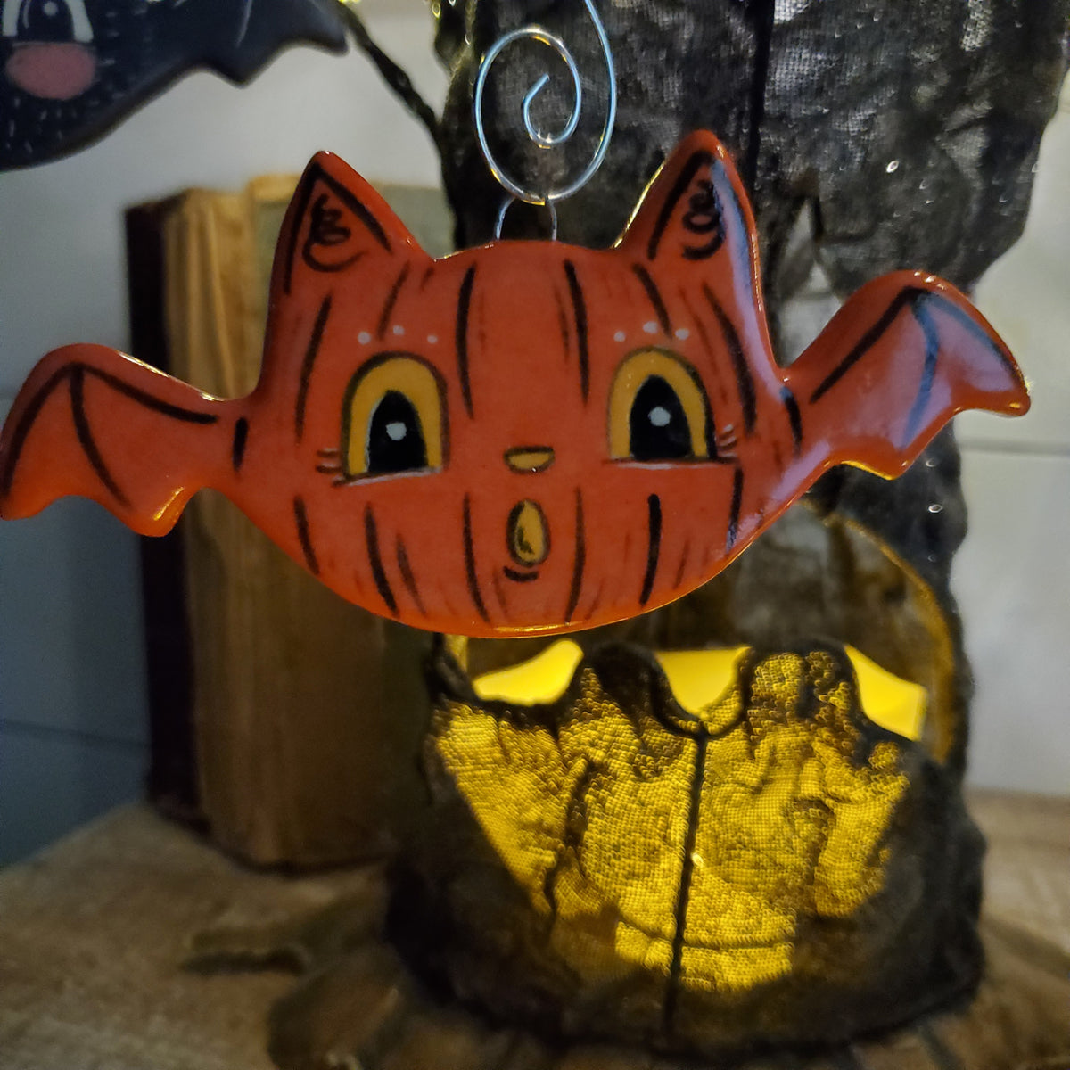 Johanna Parker Inspired Bat Ornament