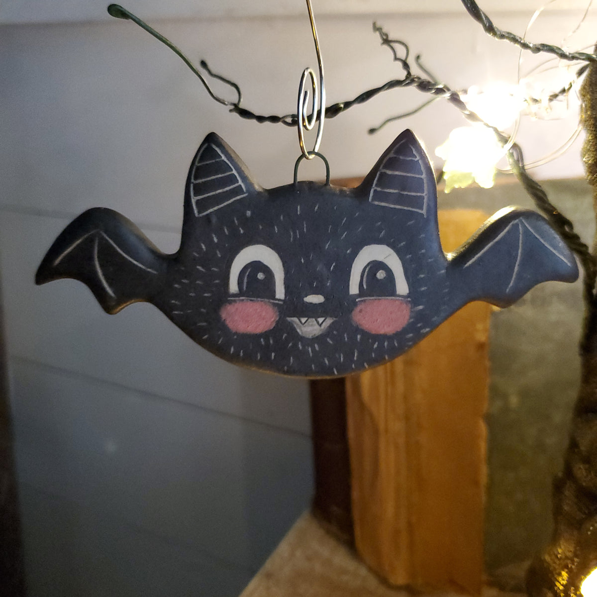 Johanna Parker Inspired Bat Ornament