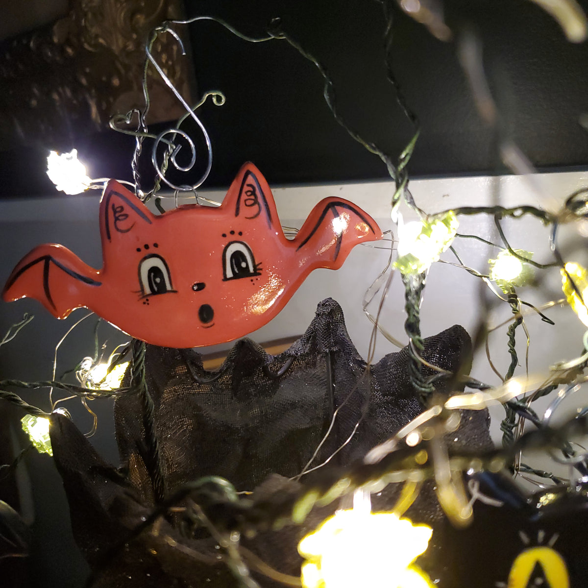 Johanna Parker Inspired Bat Ornament