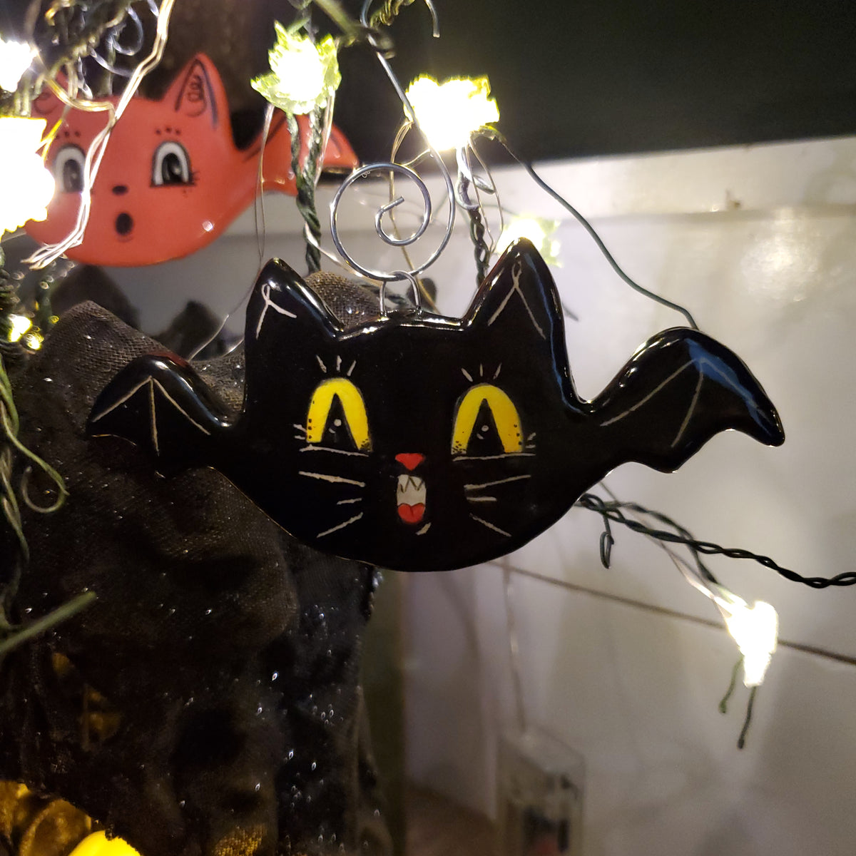 Johanna Parker Inspired Bat Ornament