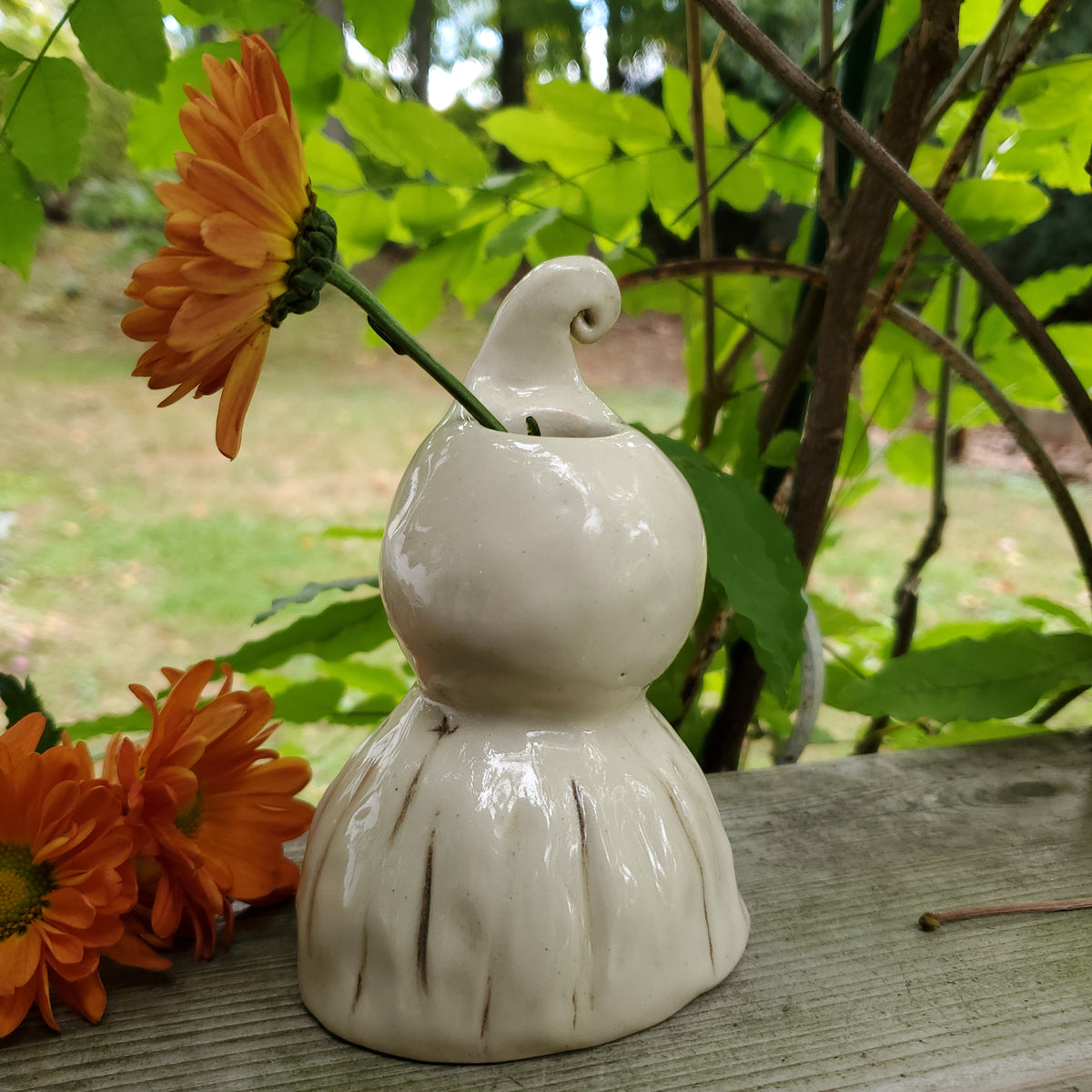 Johanna Parker Inspired Ghost bud vase / taper candle holder
