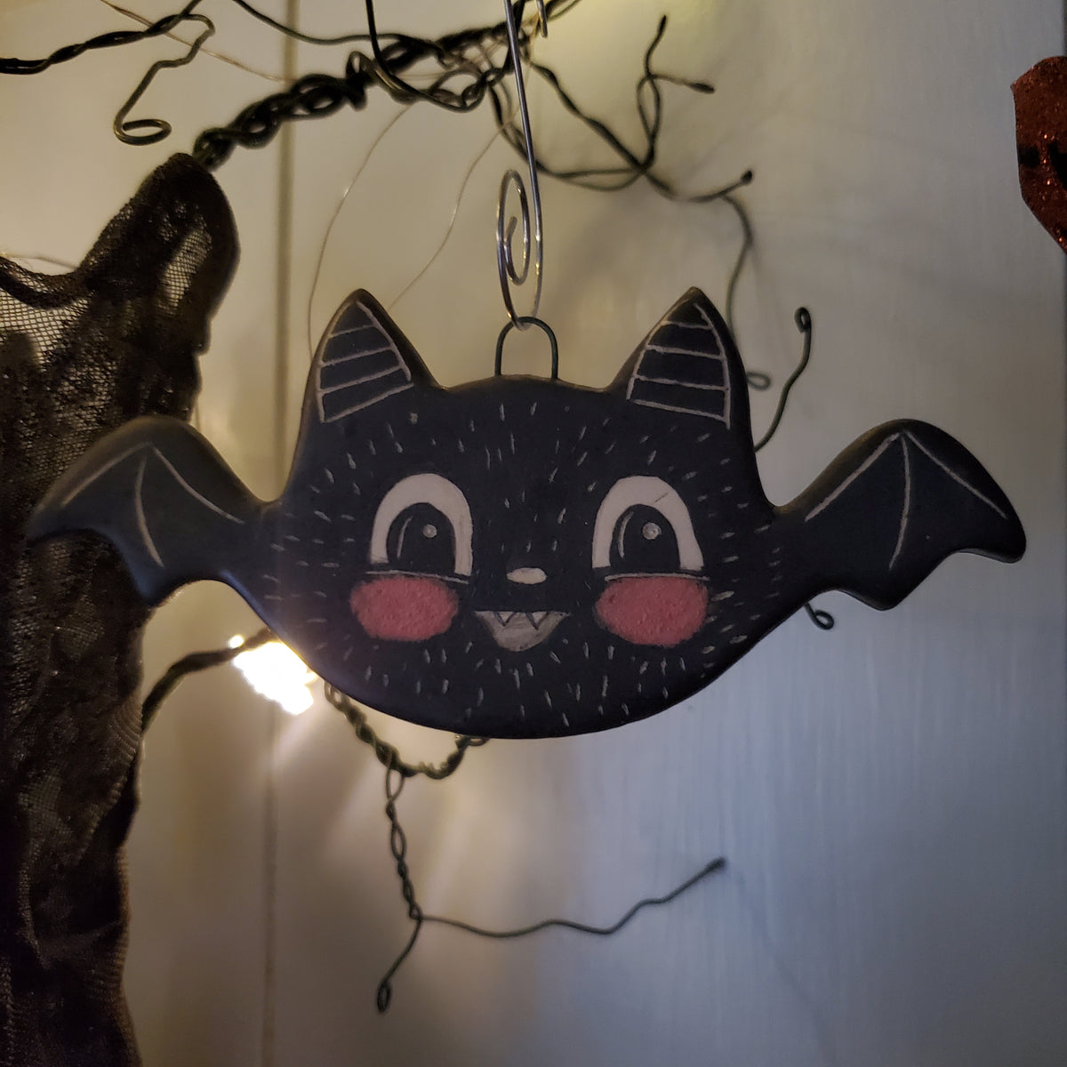 Johanna Parker Inspired Bat Ornament