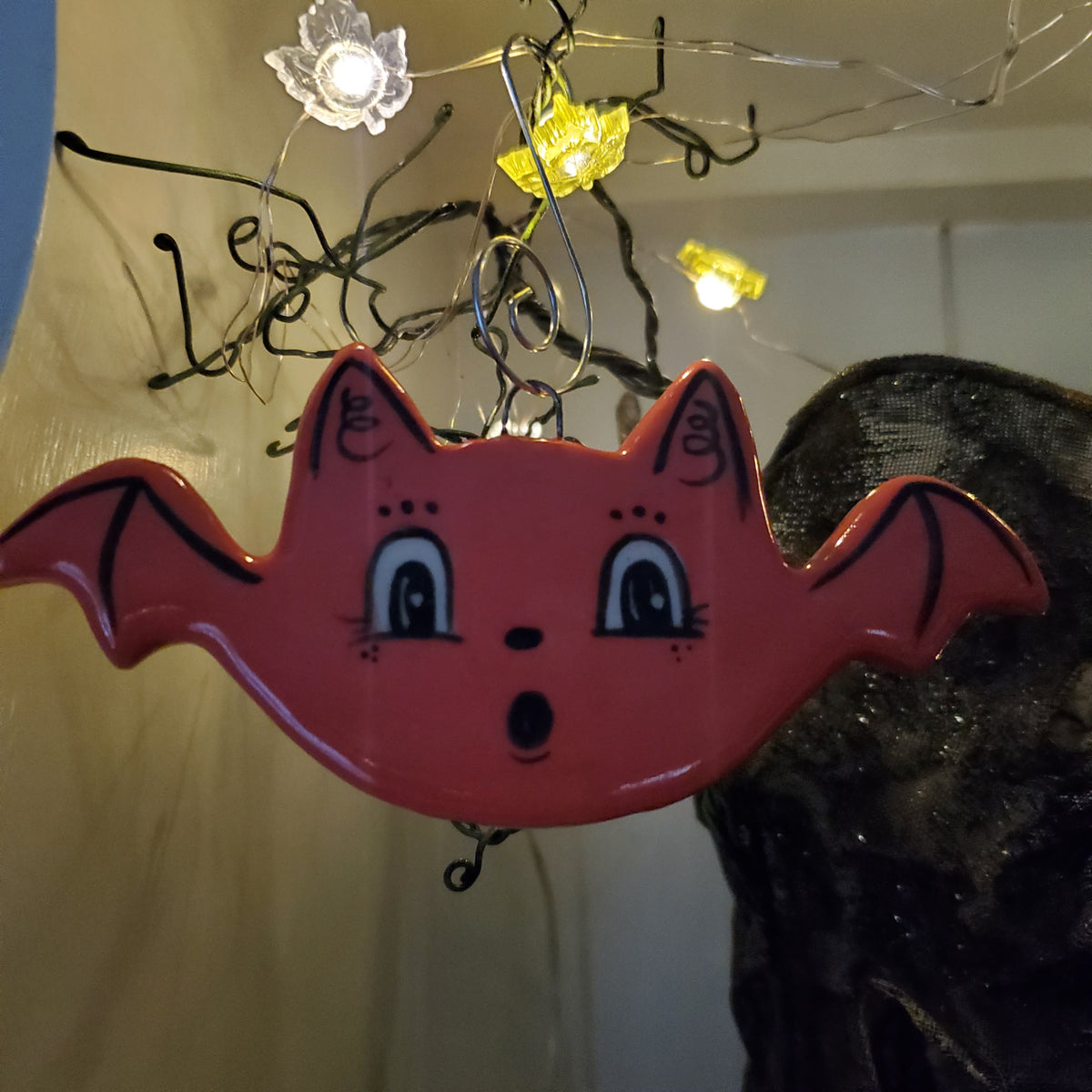 Johanna Parker Inspired Bat Ornament
