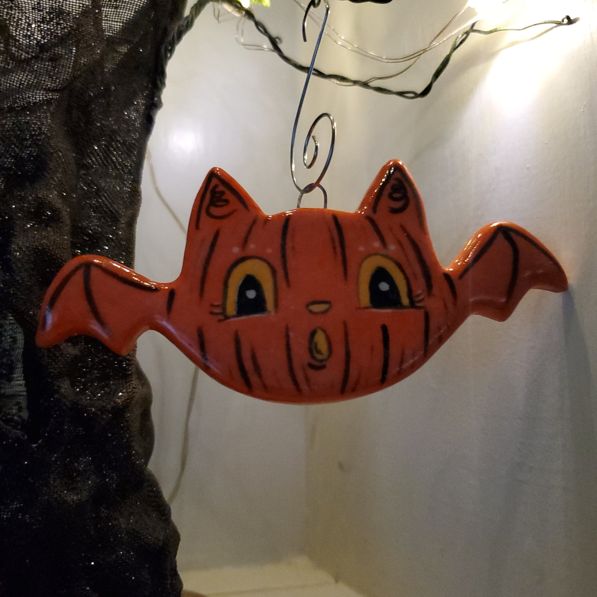 Johanna Parker Inspired Bat Ornament