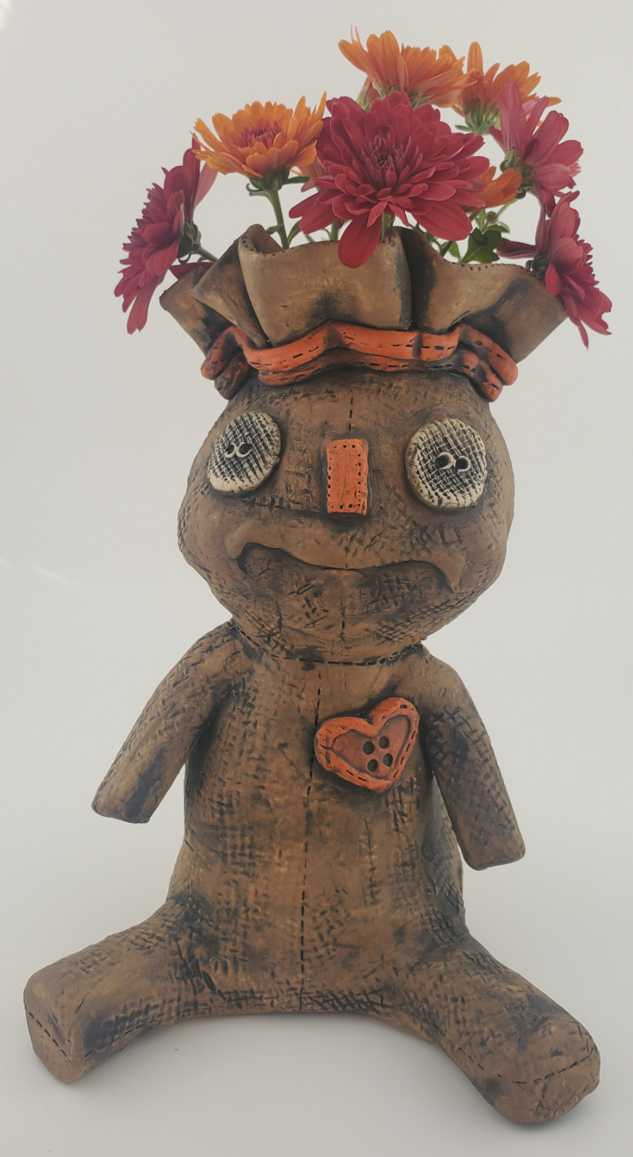 Voodoo doll vase