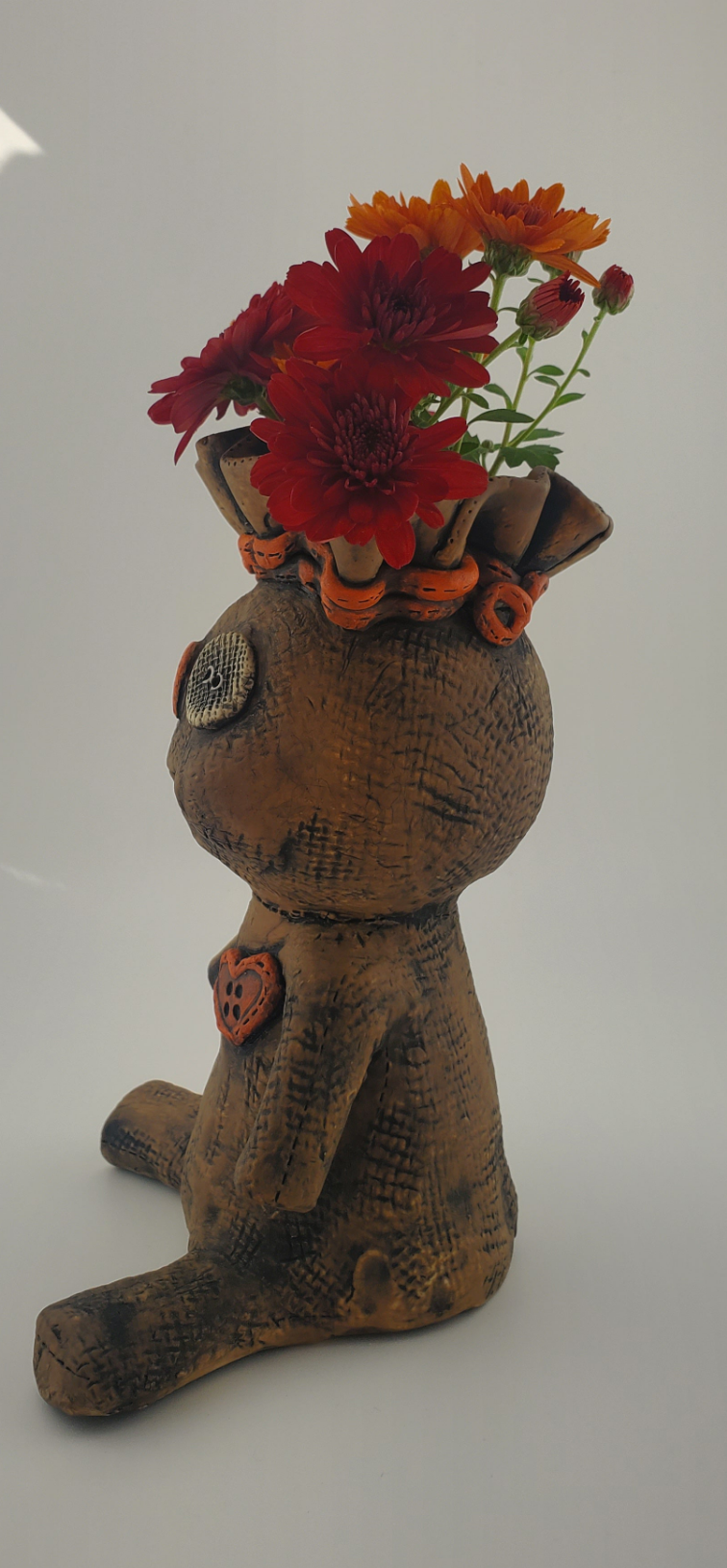 Voodoo doll vase