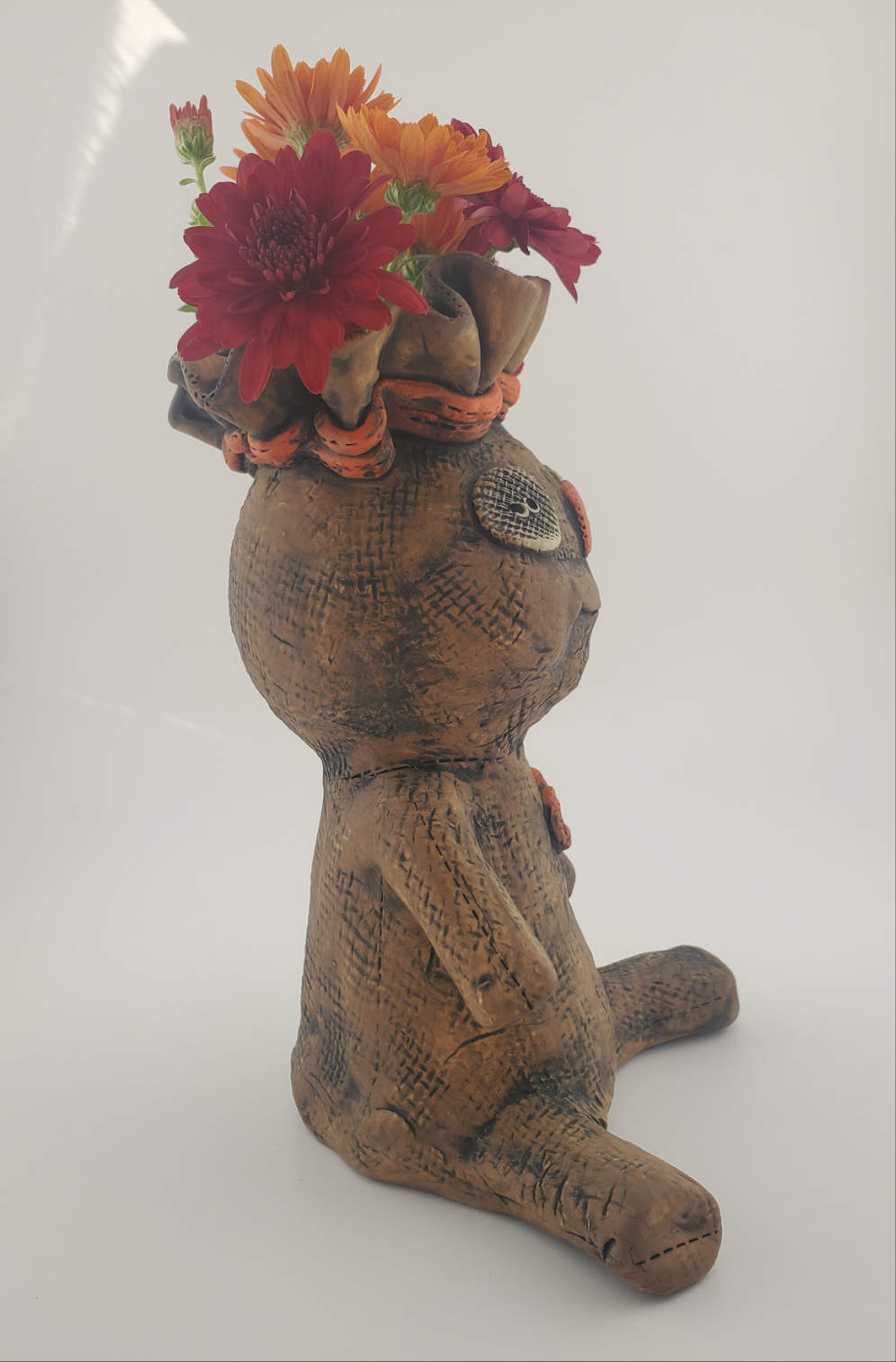 Voodoo doll vase
