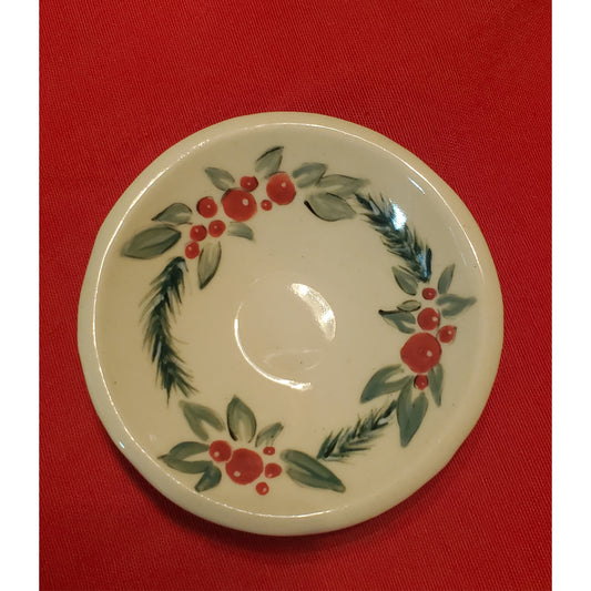 Wreath trinket bowl / plate