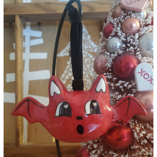 Johanna Parker Inspired Valentine Bat Ornament