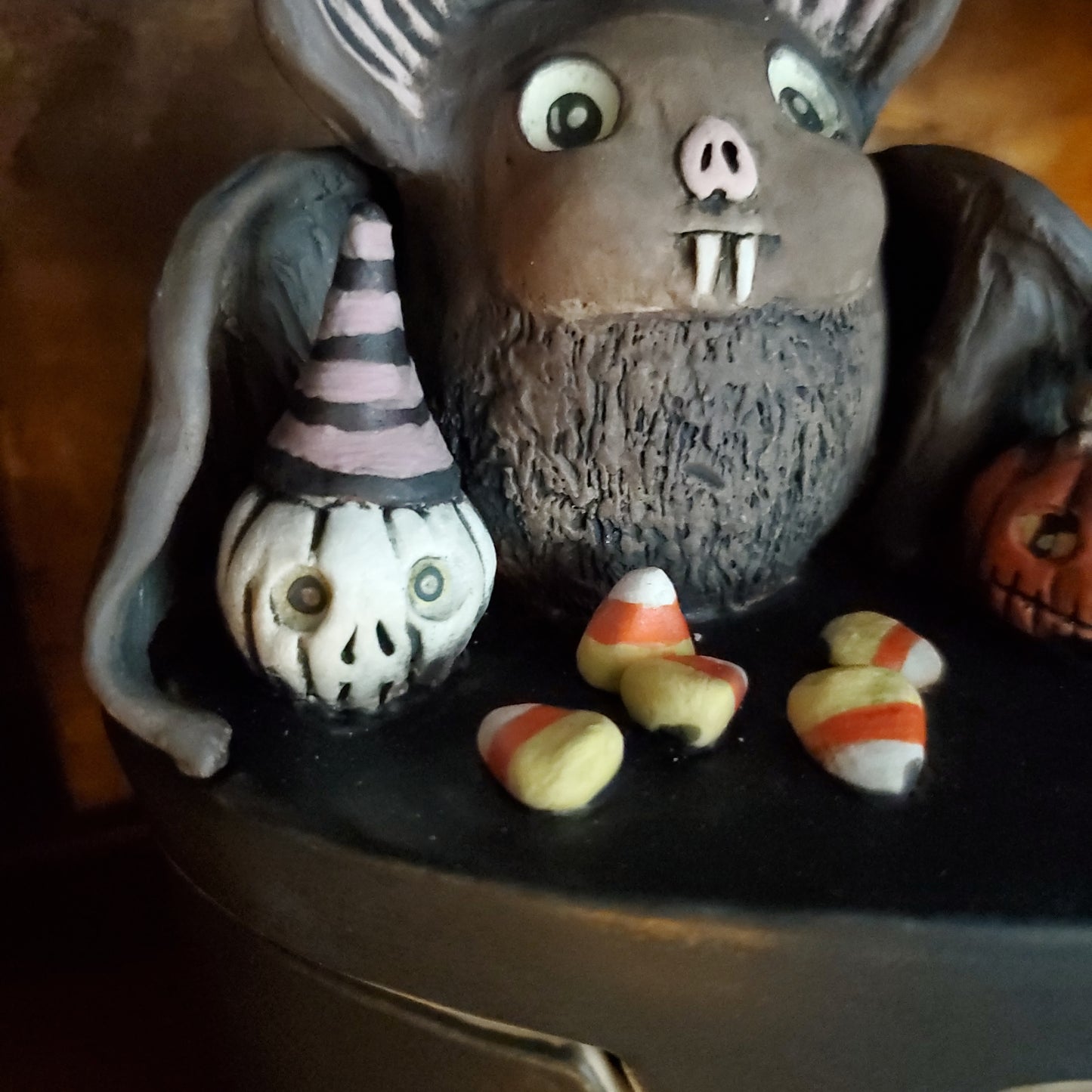 Batty and Friends lidded container