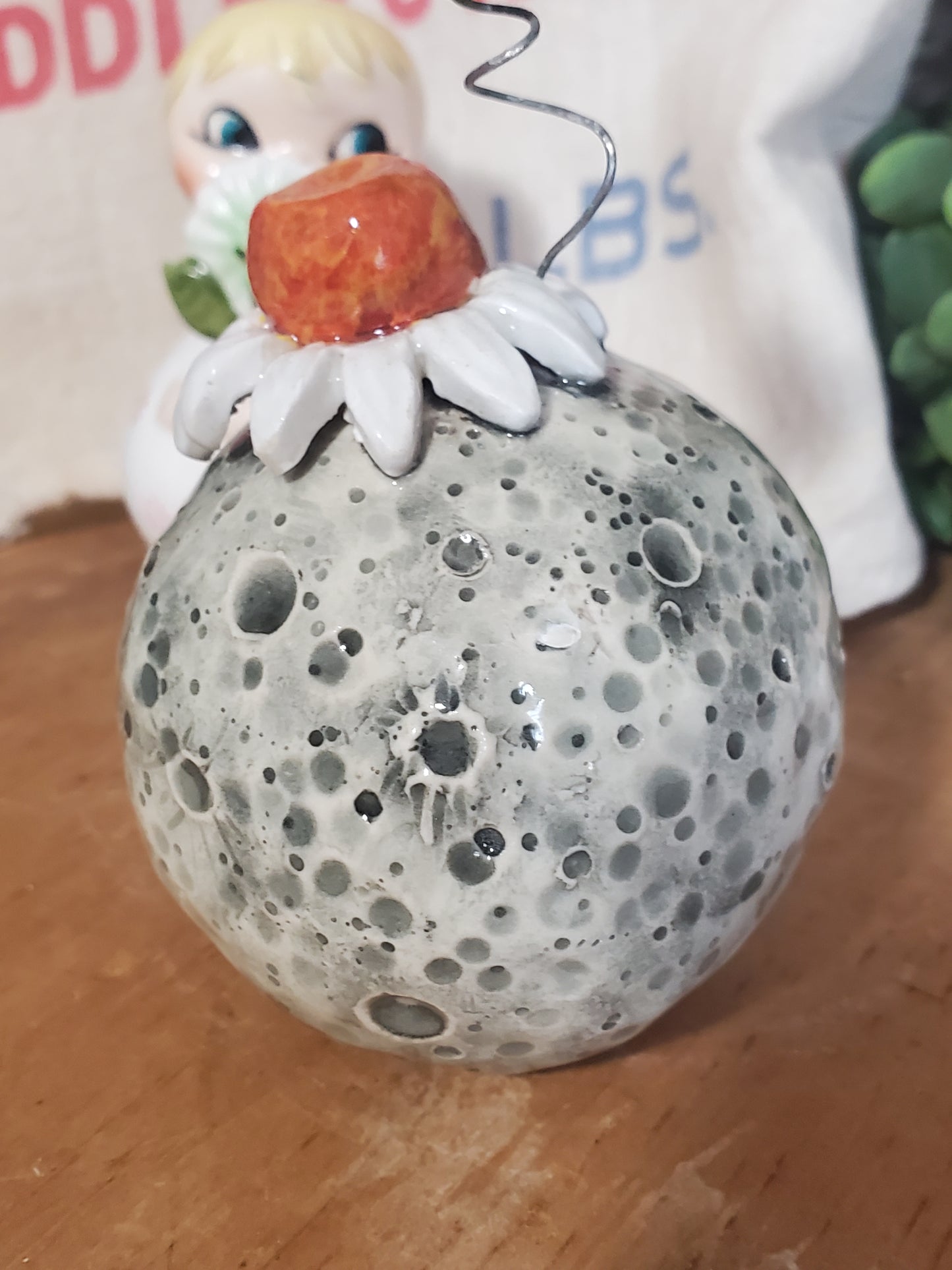 Johanna Parker Inspired Luna and bee figurine