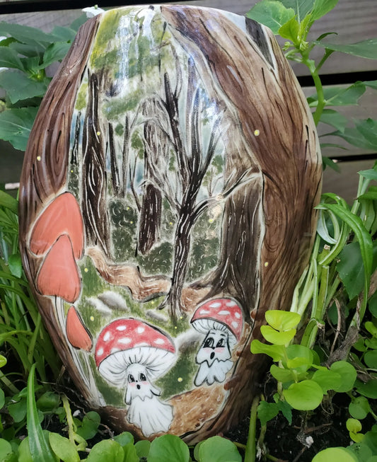 Johanna Parker Inspired Woodland Magic vase