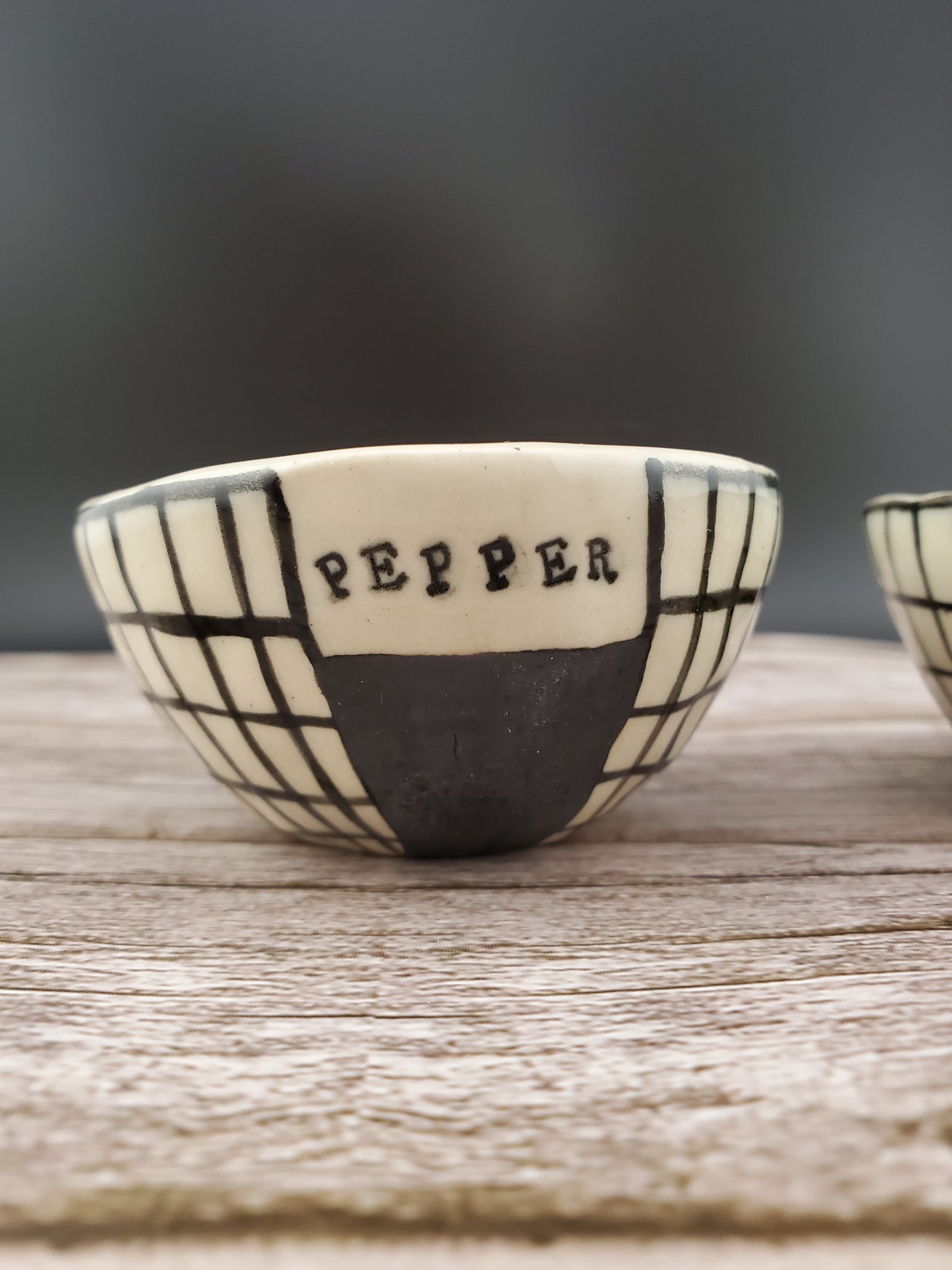Salt and Pepper cellars