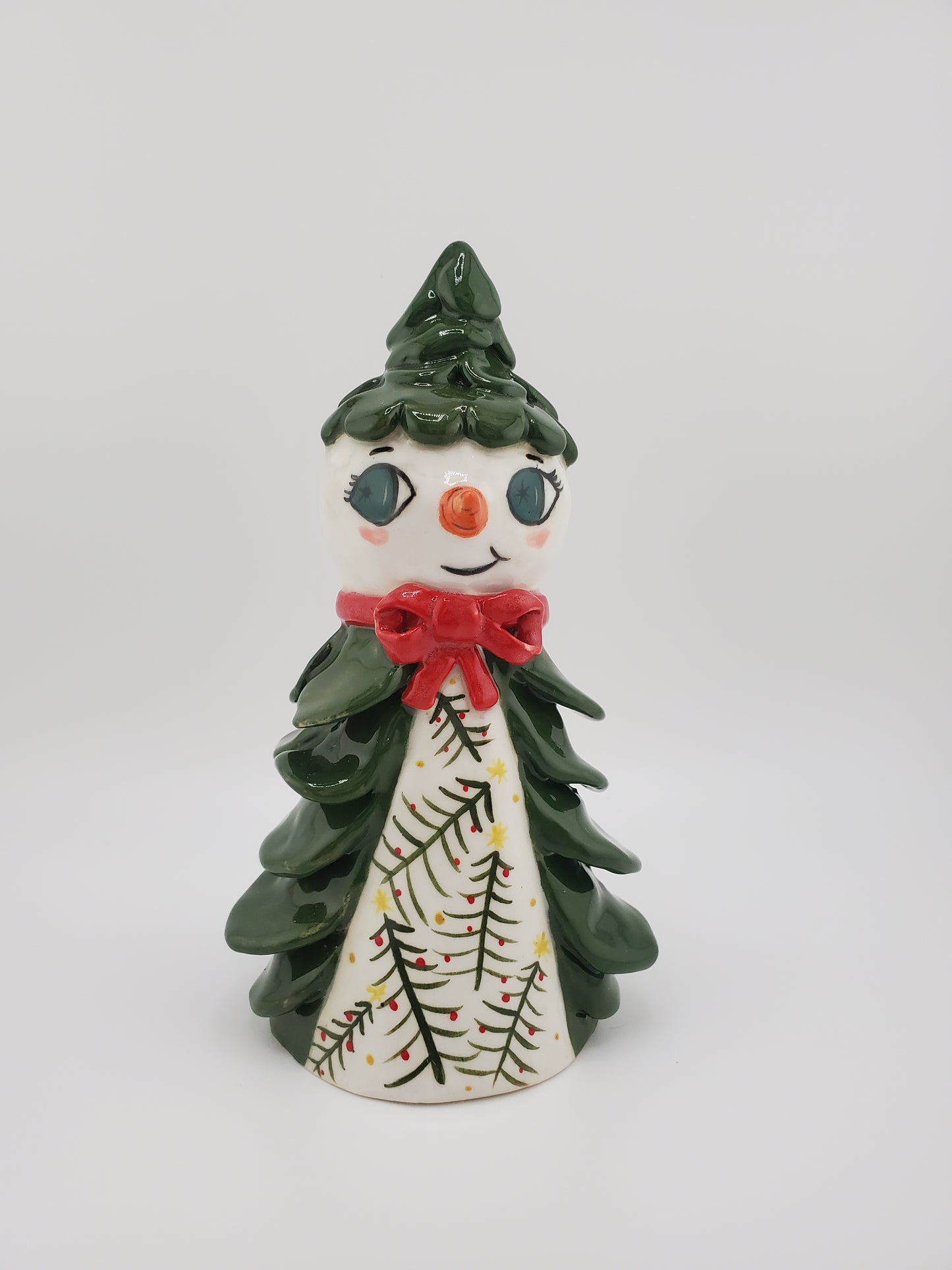 Holt Howard Inspired Christmas Tree Snowman