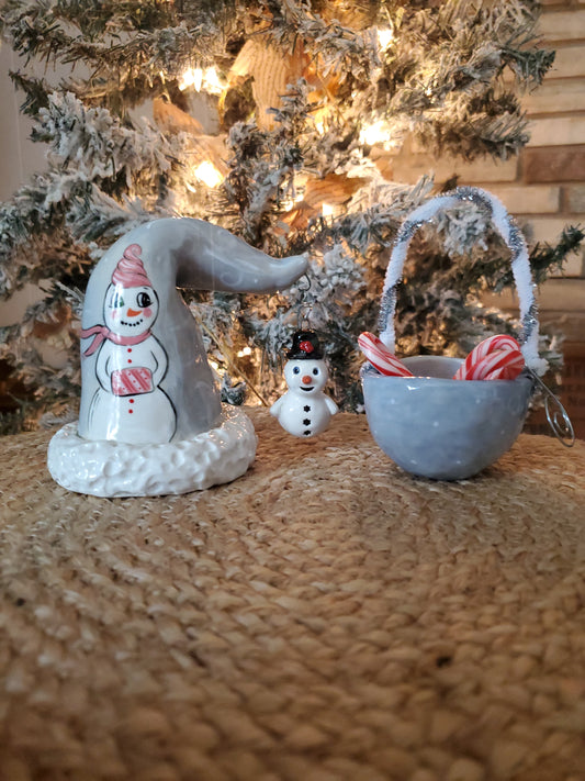 Jolly snowman Trio