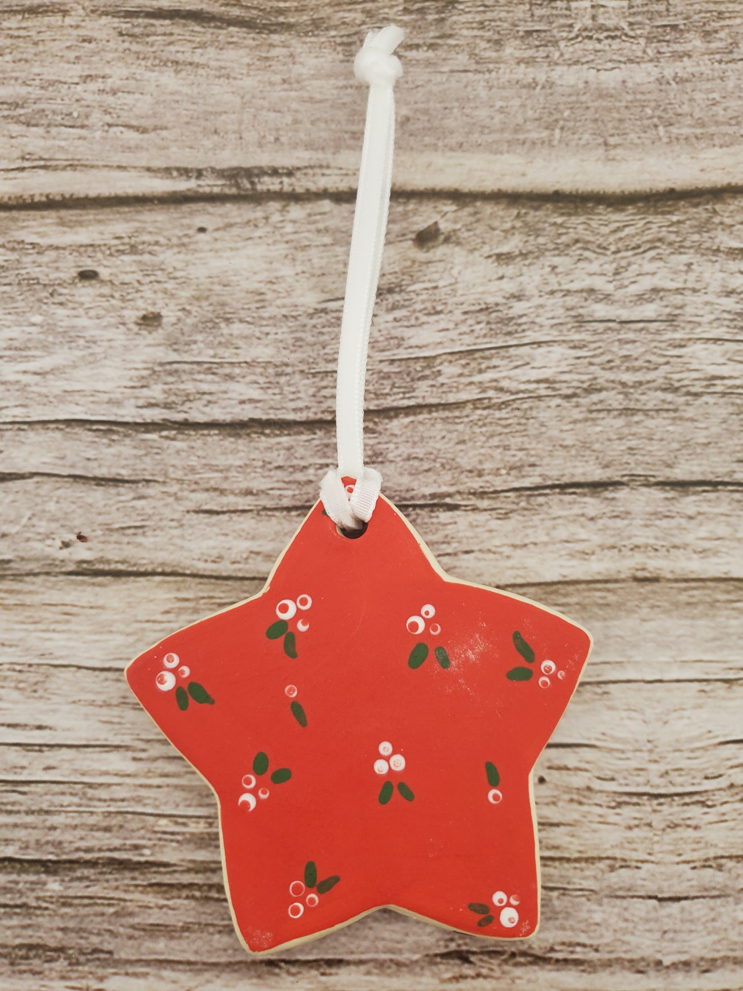 Holt Howard Inspired Starry Eyed Santa Ornament
