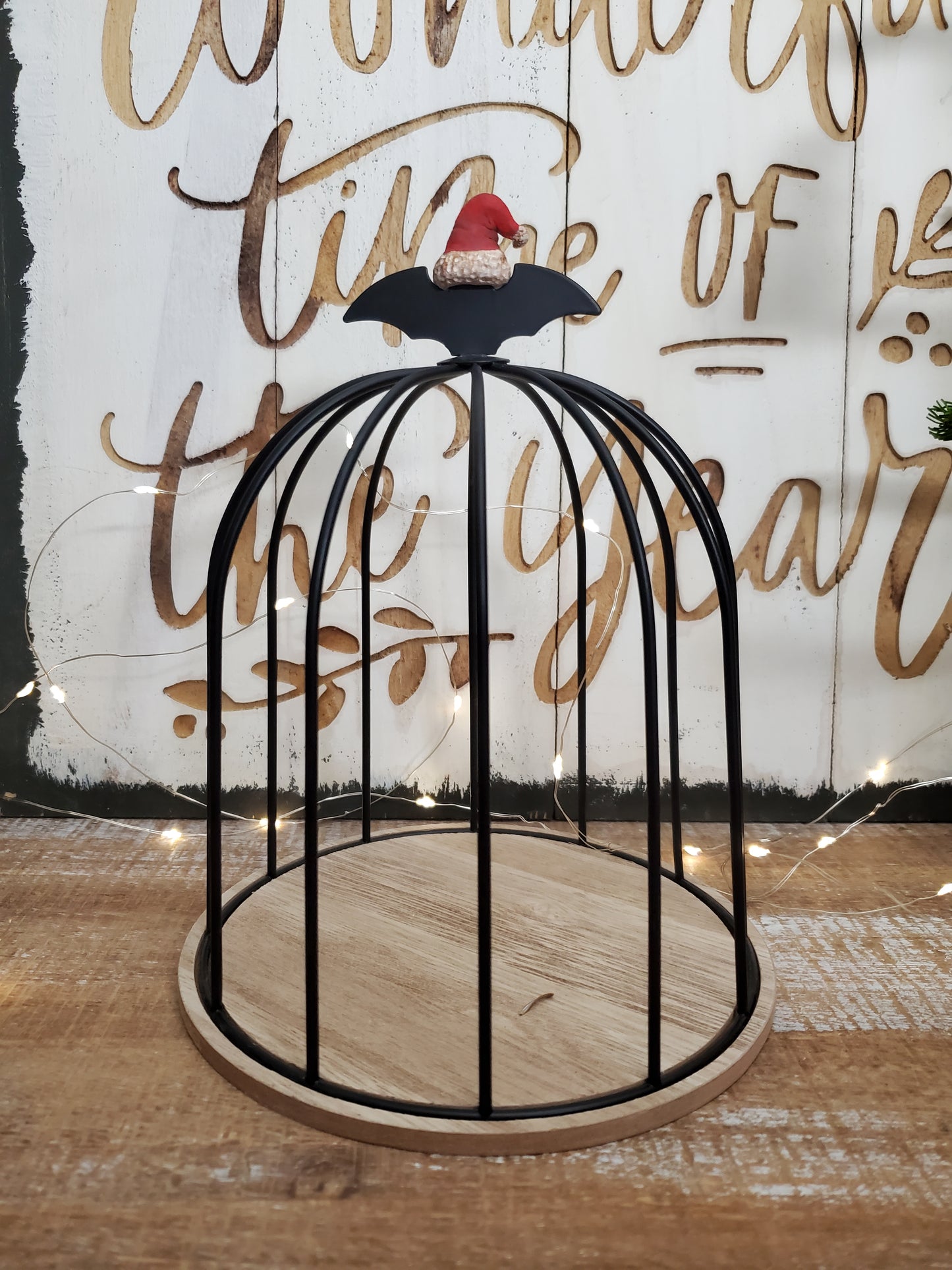 Wintery Bat Cage