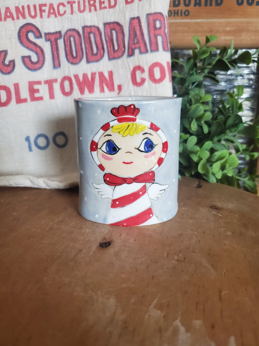 HH inspired candy cane angel