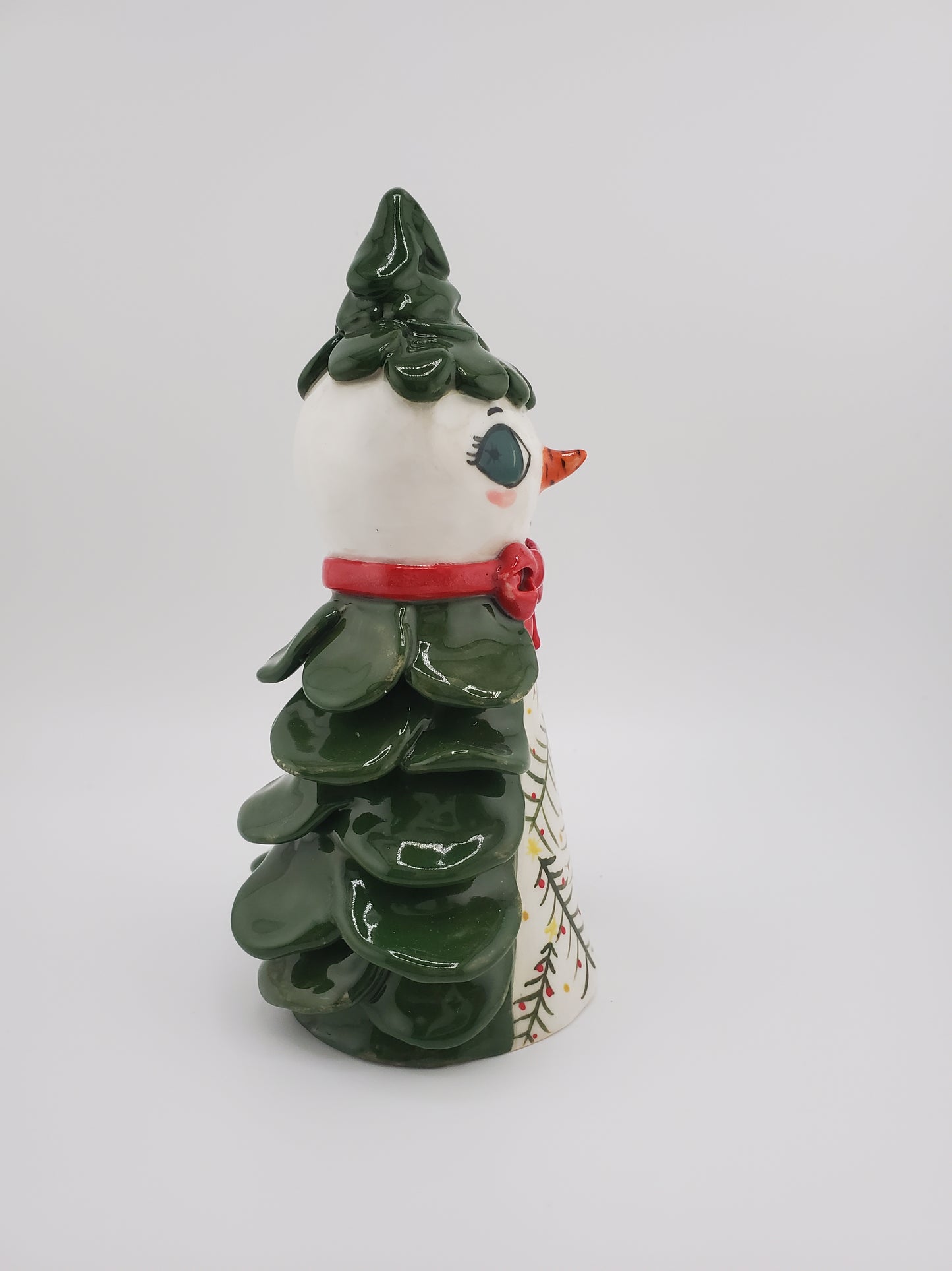 Holt Howard Inspired Christmas Tree Snowman