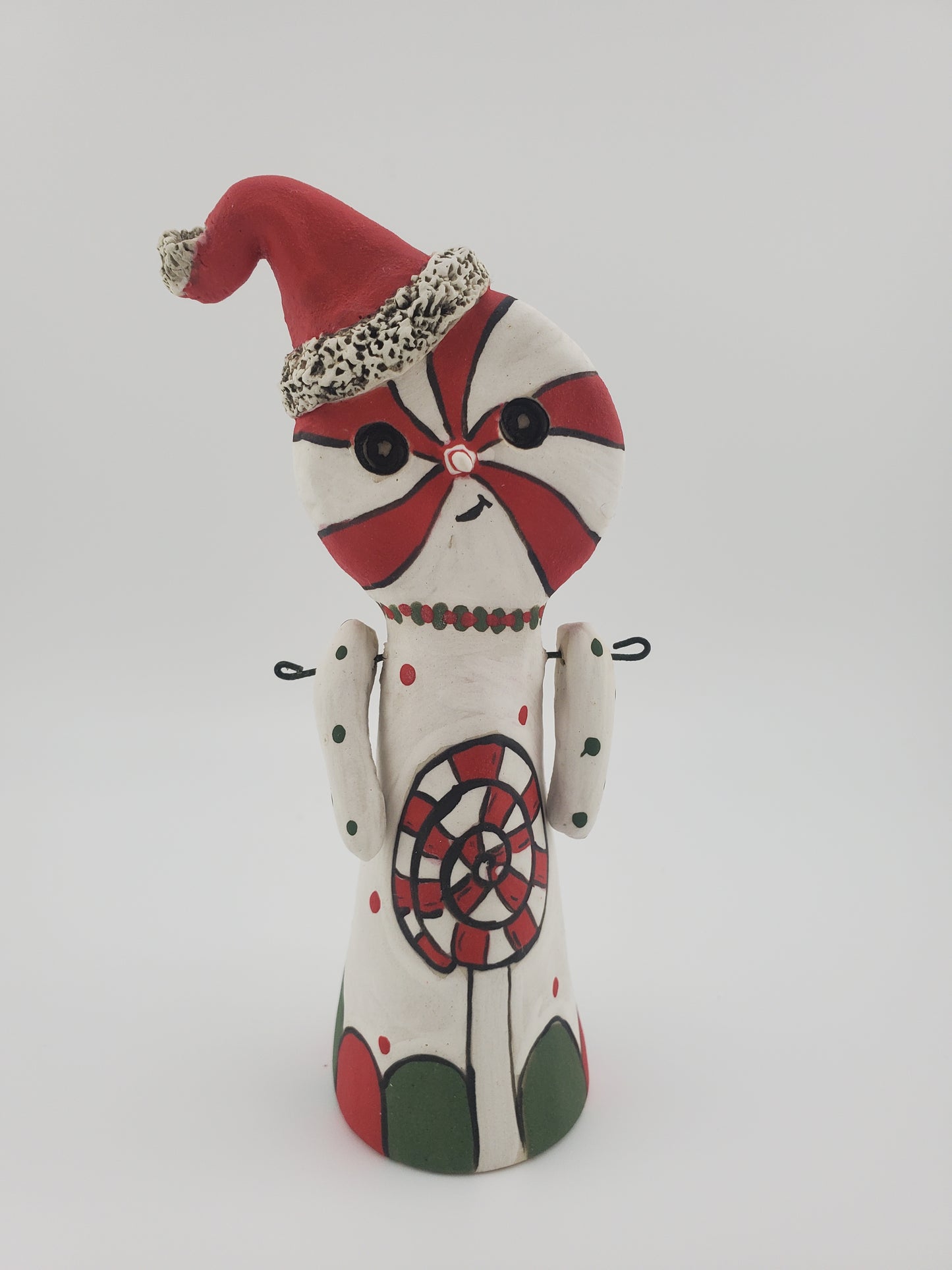 Mint head figurine