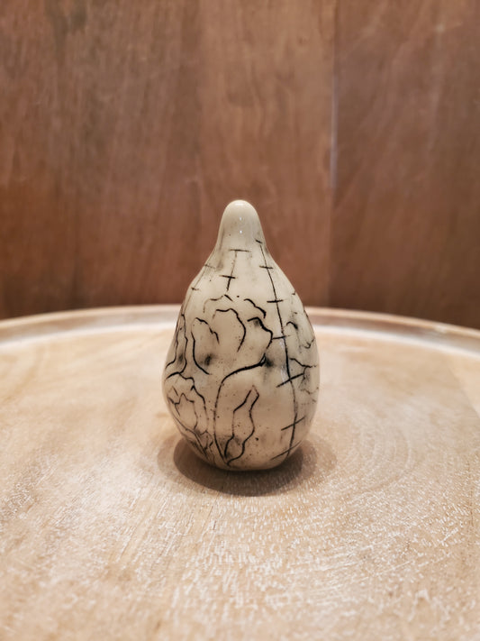 Handmade floral pear