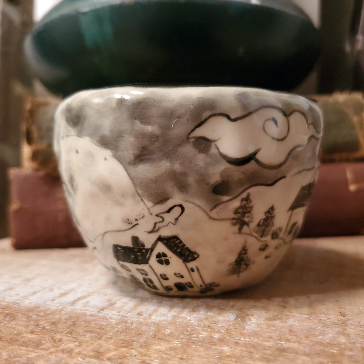 Spooky Pinch Pot
