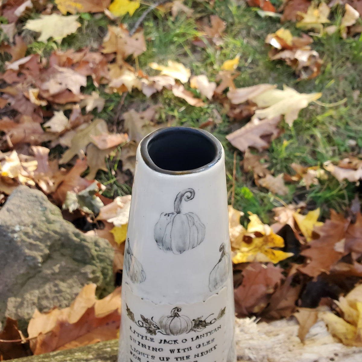The Star of Halloween Night Vase