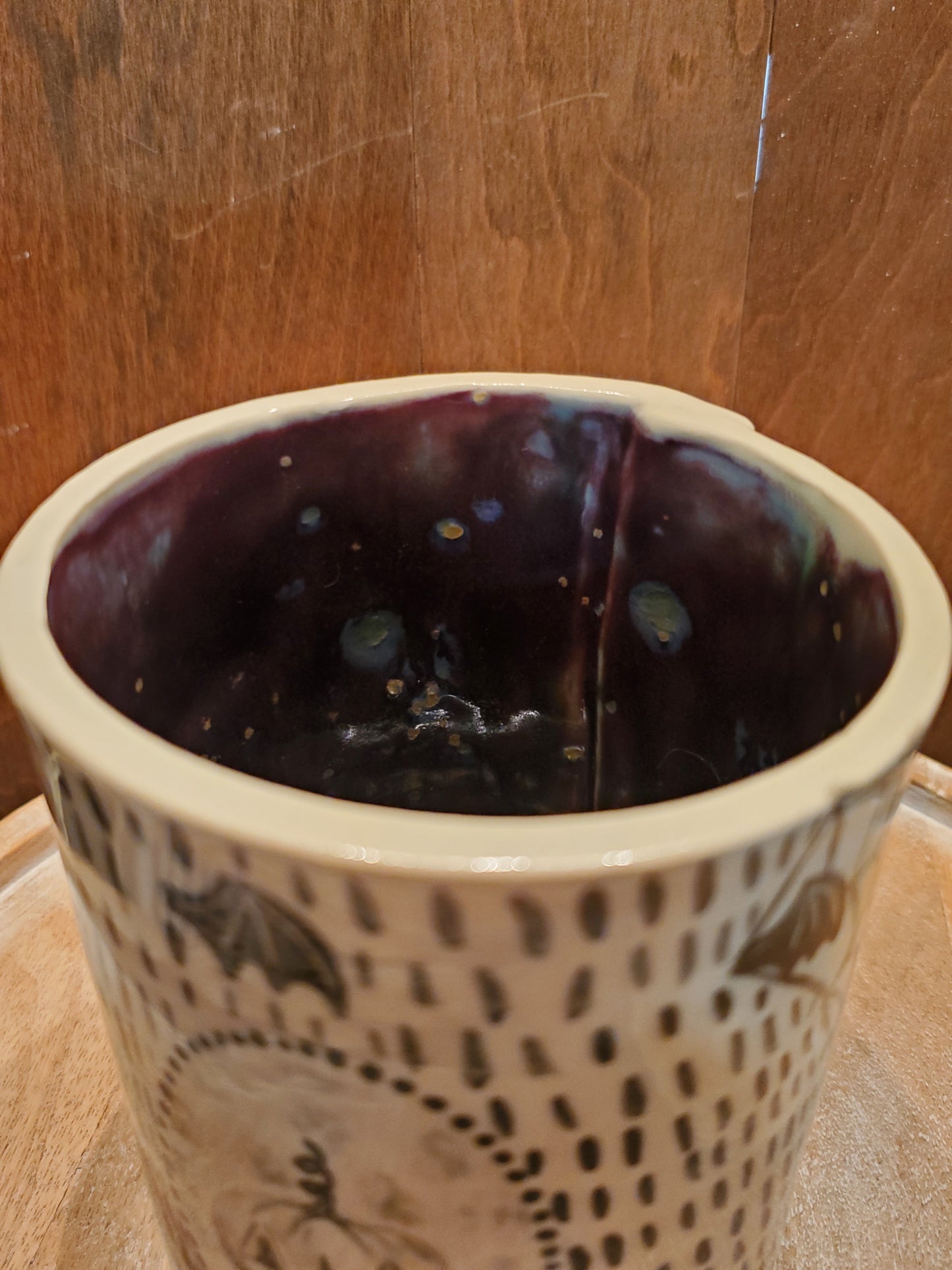 Wall of Spooks Vase