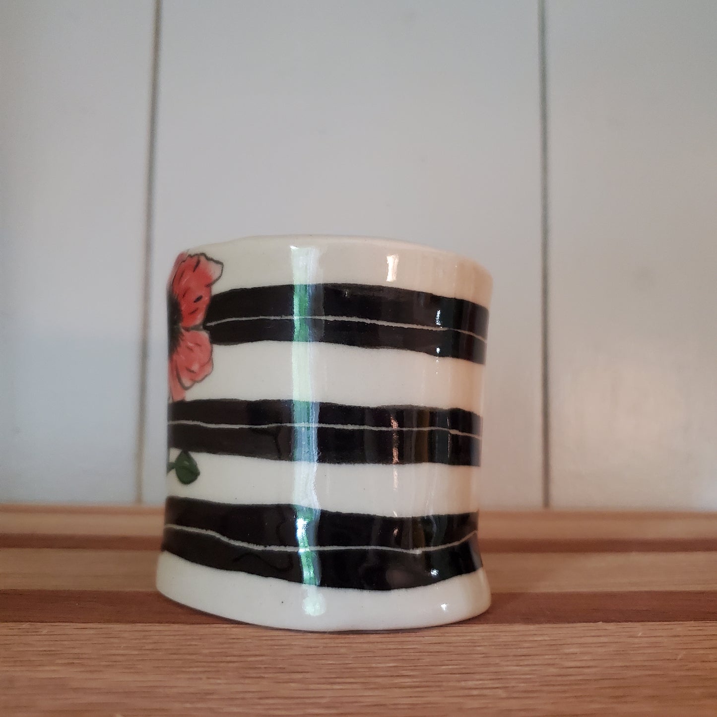 Red Poppy Vase
