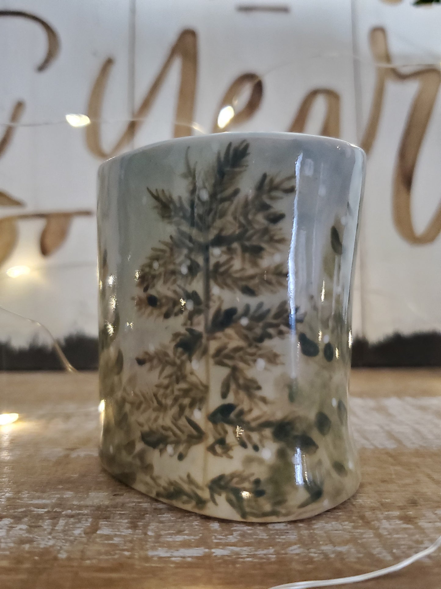 HH Inspired Tree Girl Mini Vase