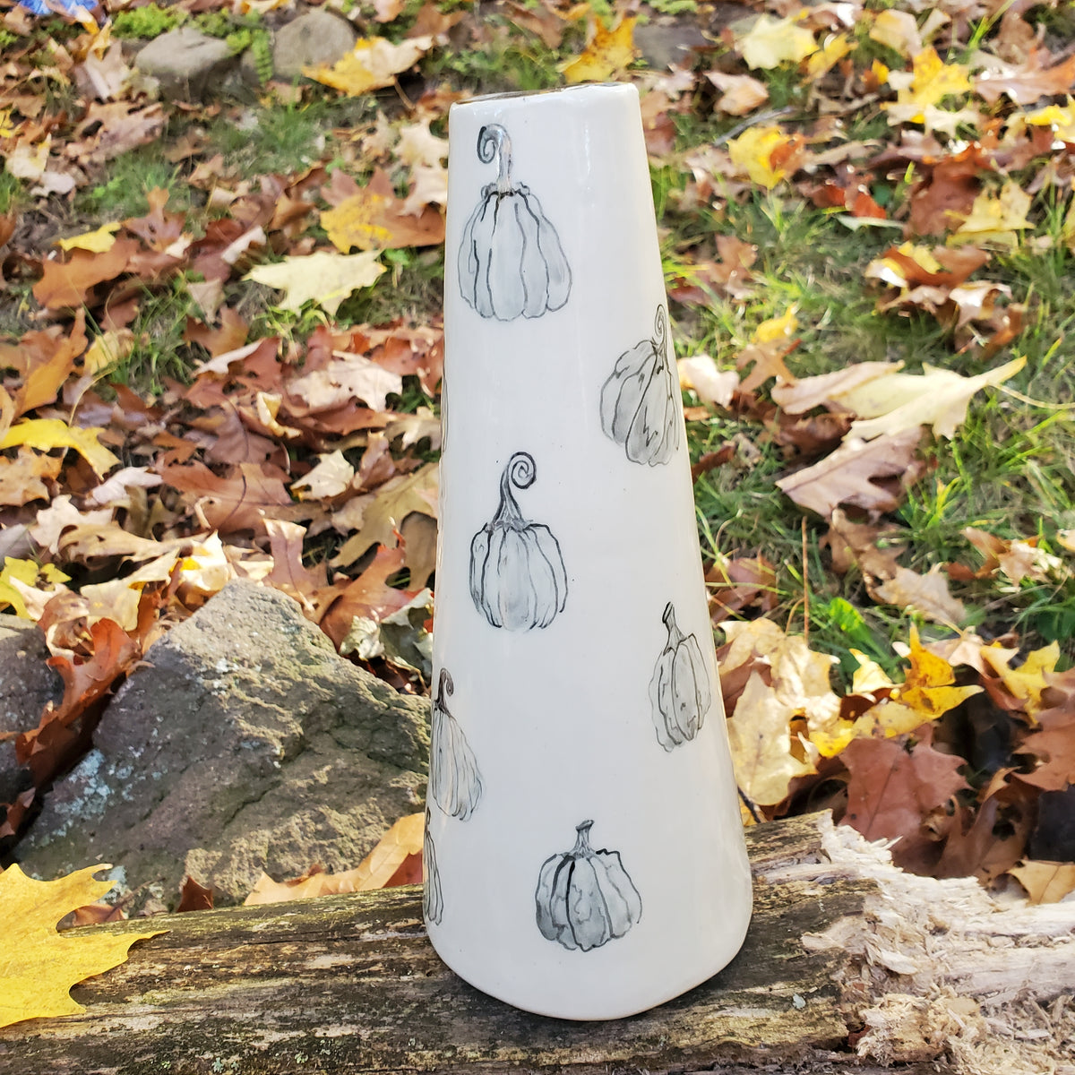 The Star of Halloween Night Vase