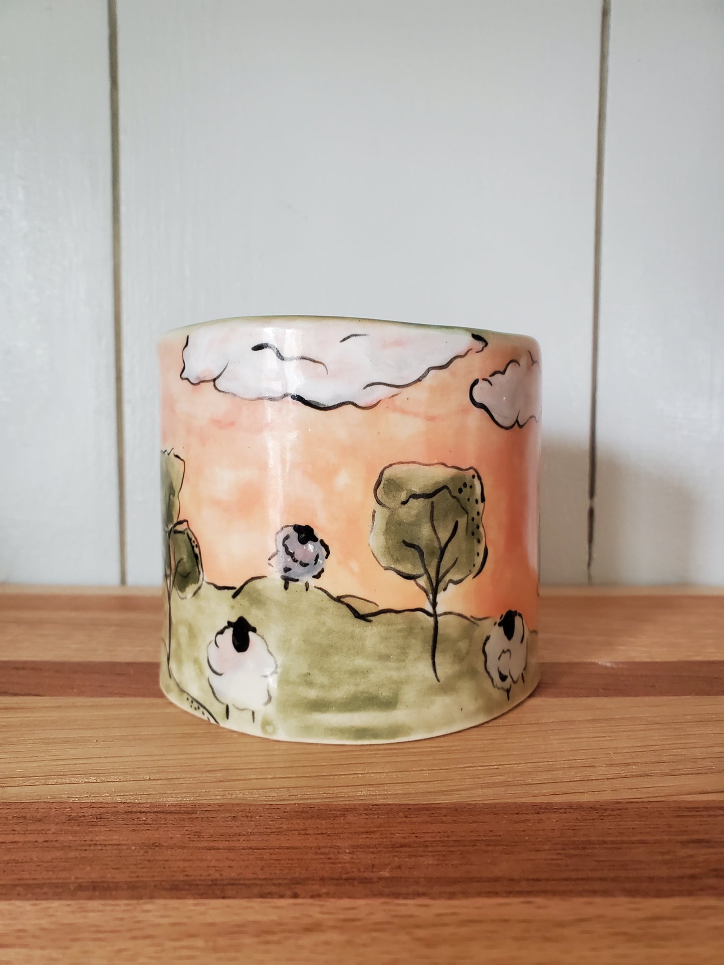Sheep 10oz cup / vase