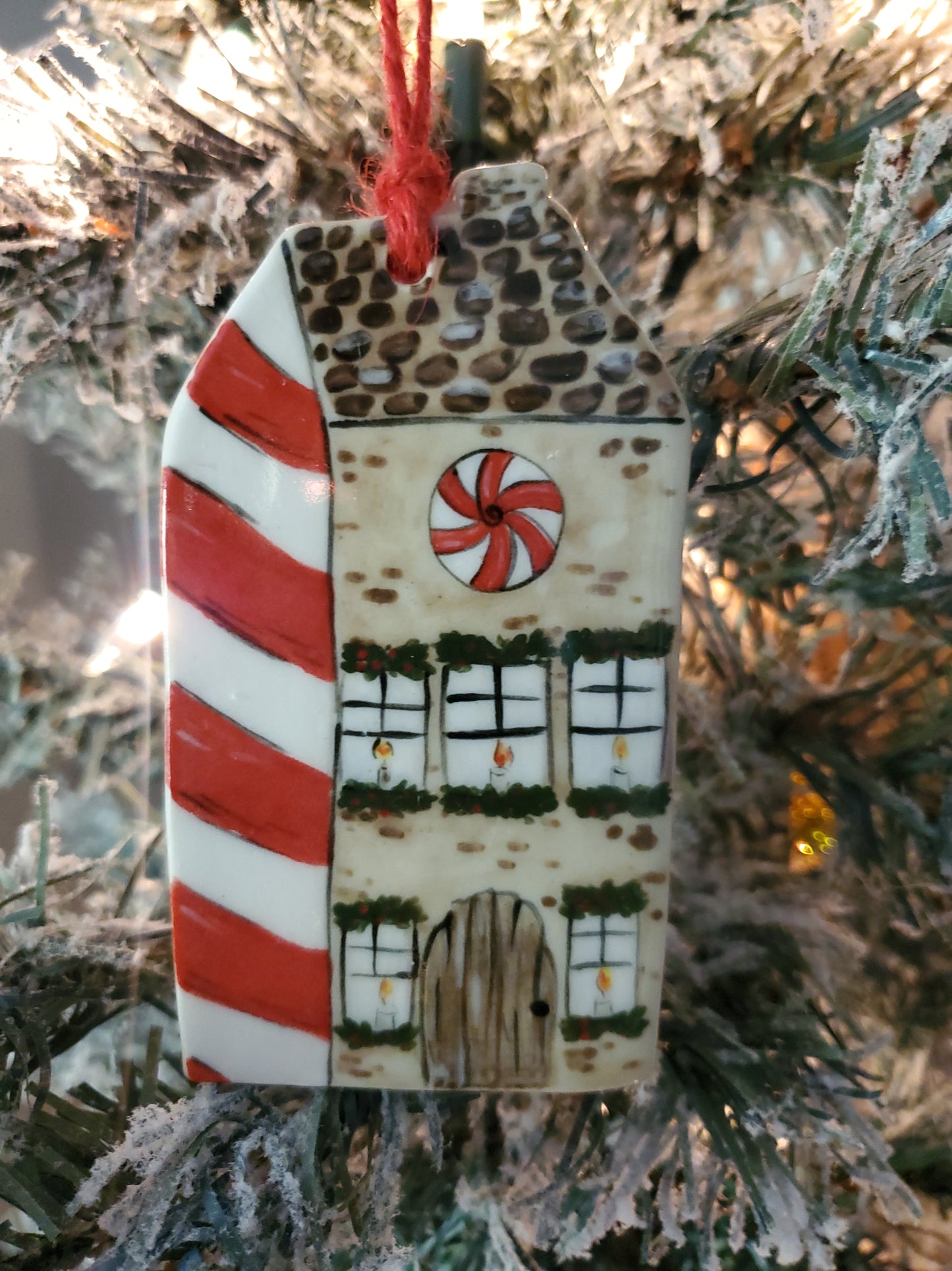 Christmas Cottage Ornament