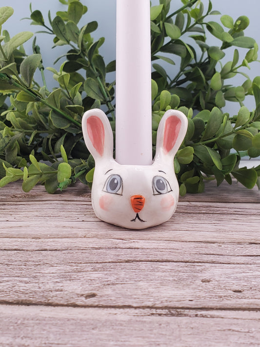 Bunny candle holder