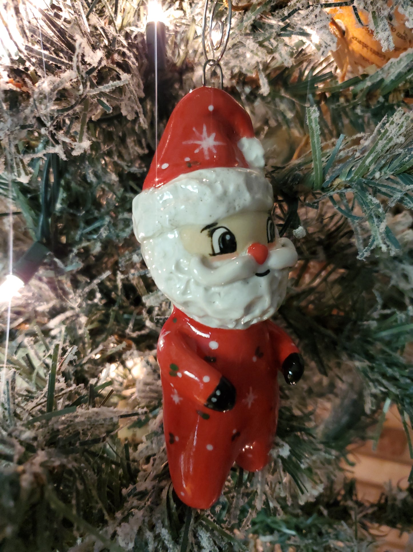 Whimsical Santa Ornament