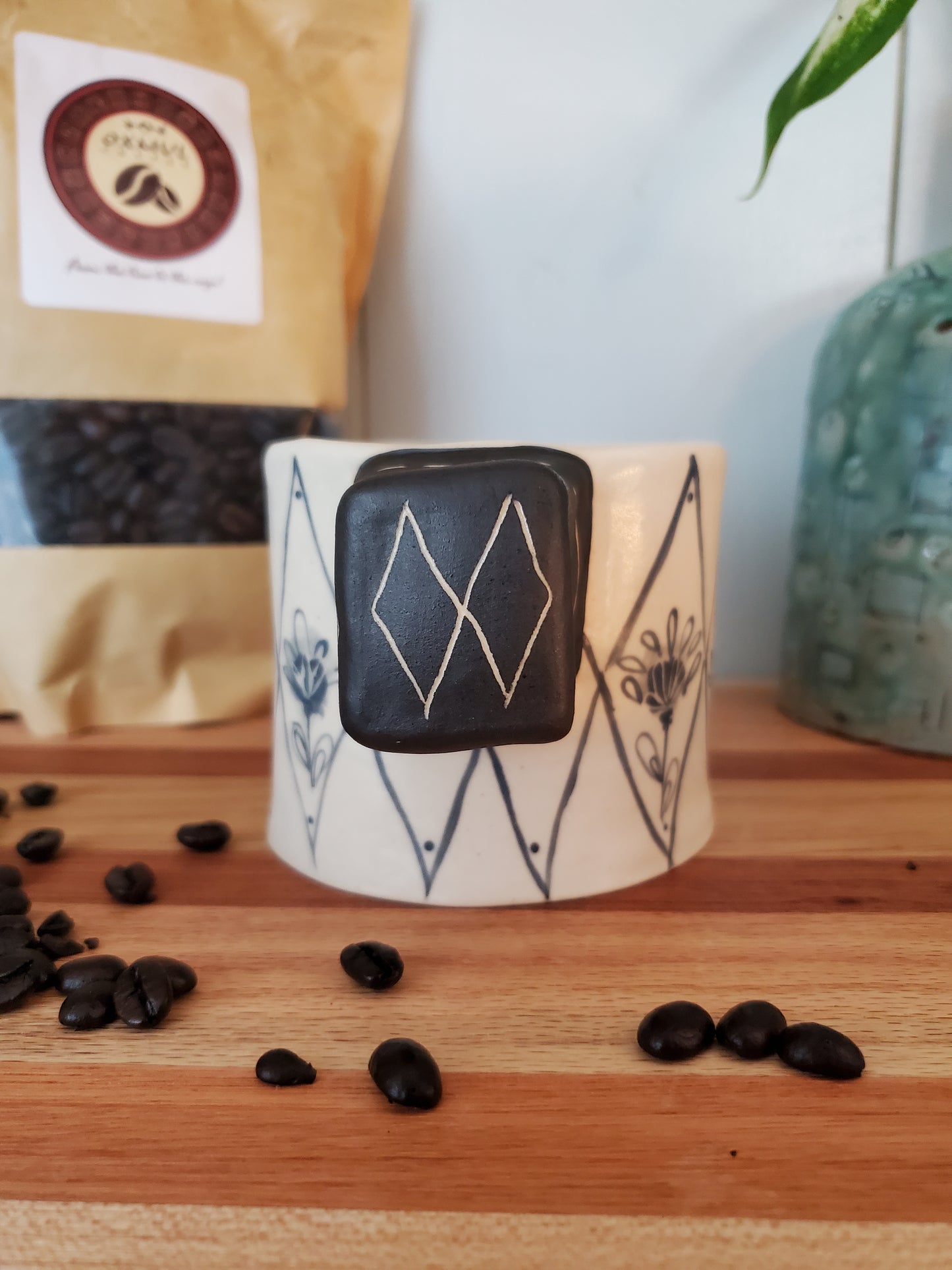 Handmade ceramic mug