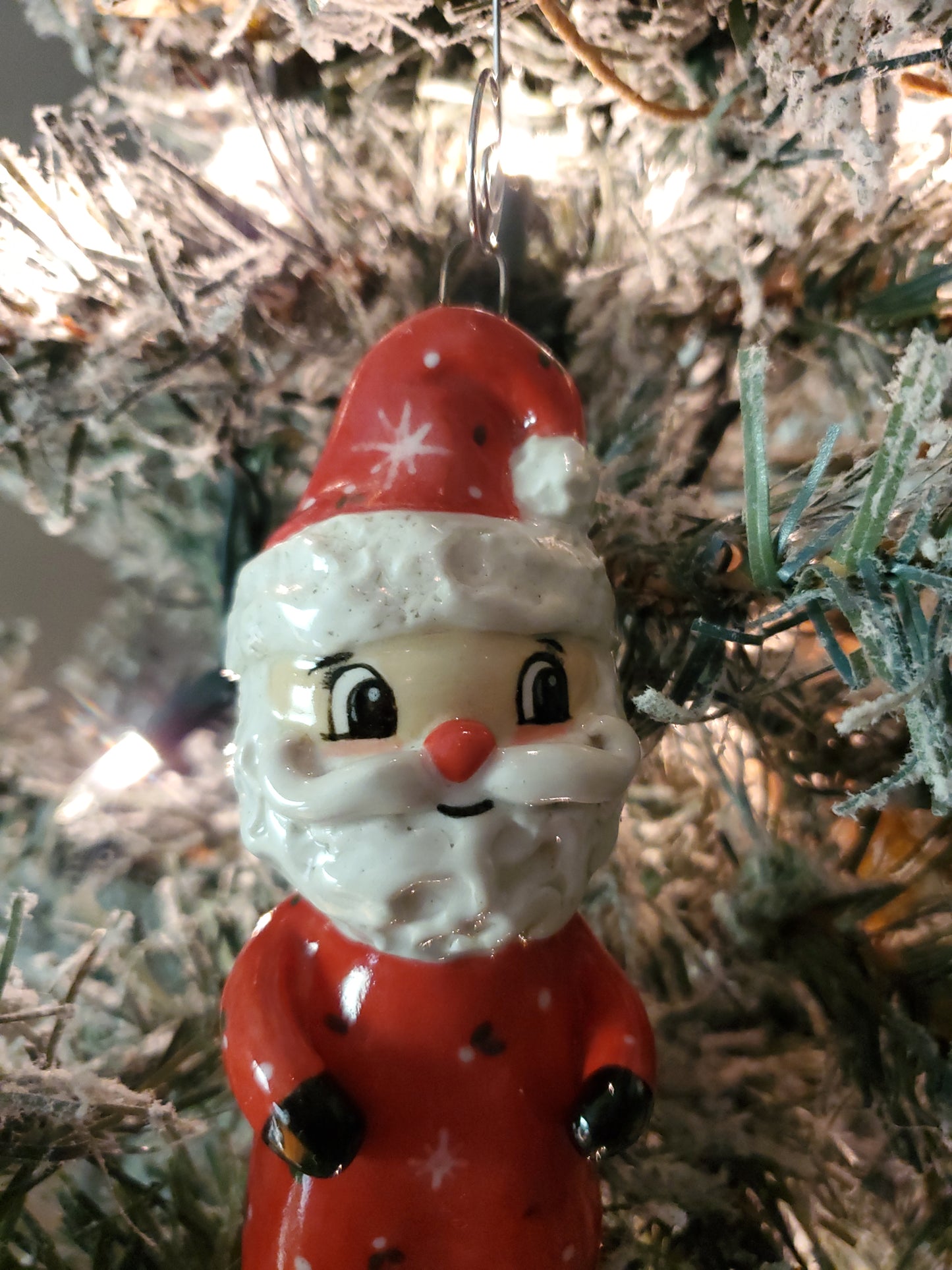 Whimsical Santa Ornament