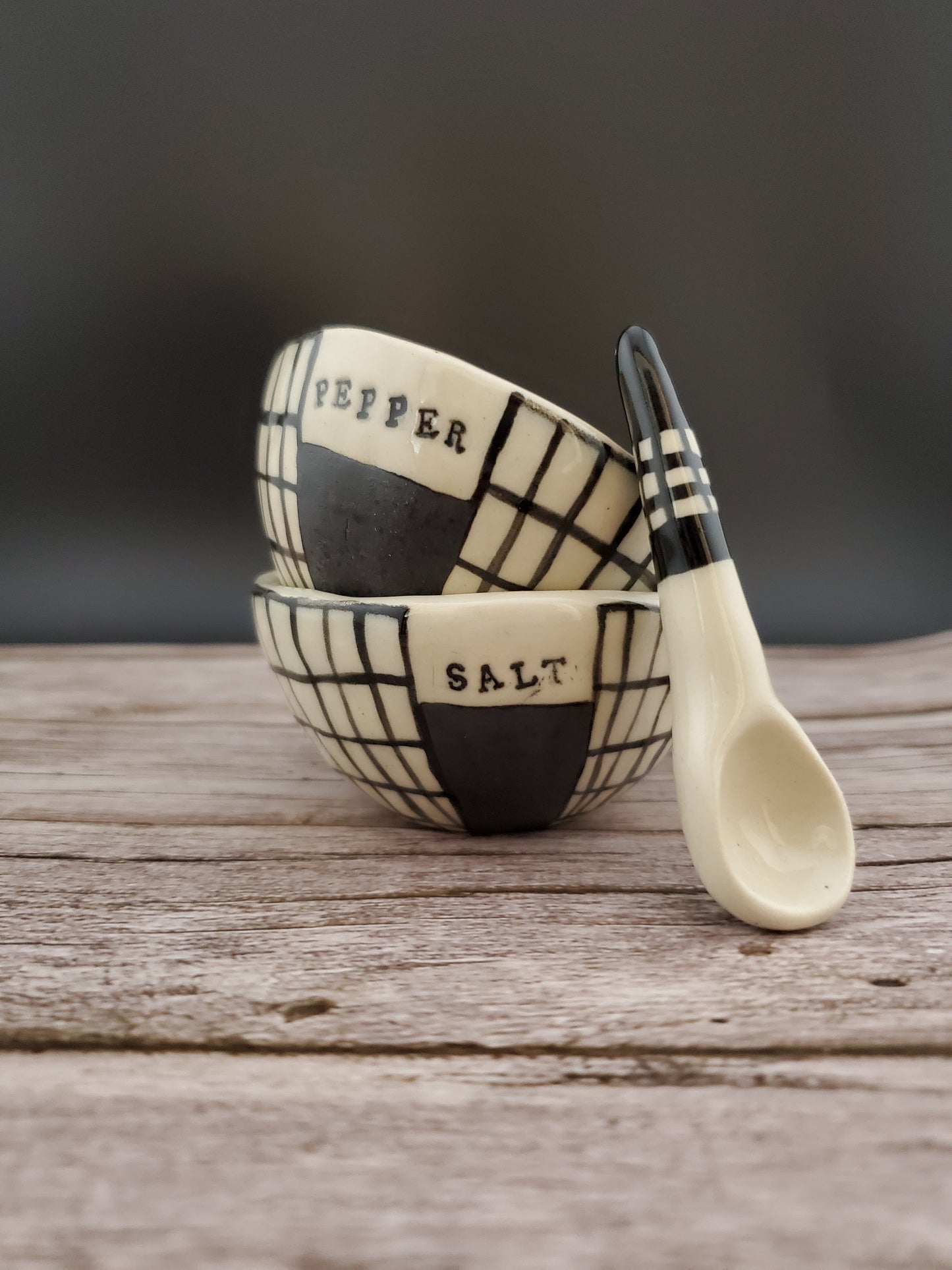 Salt and Pepper cellars
